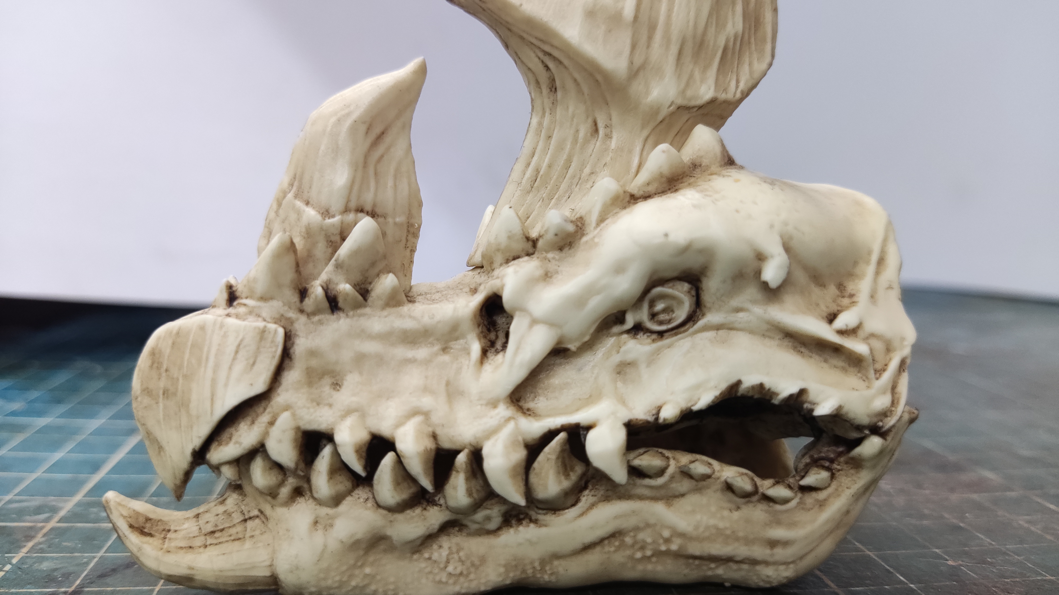 Seregios Skull "Monster Hunter" Handmade, thousands blades