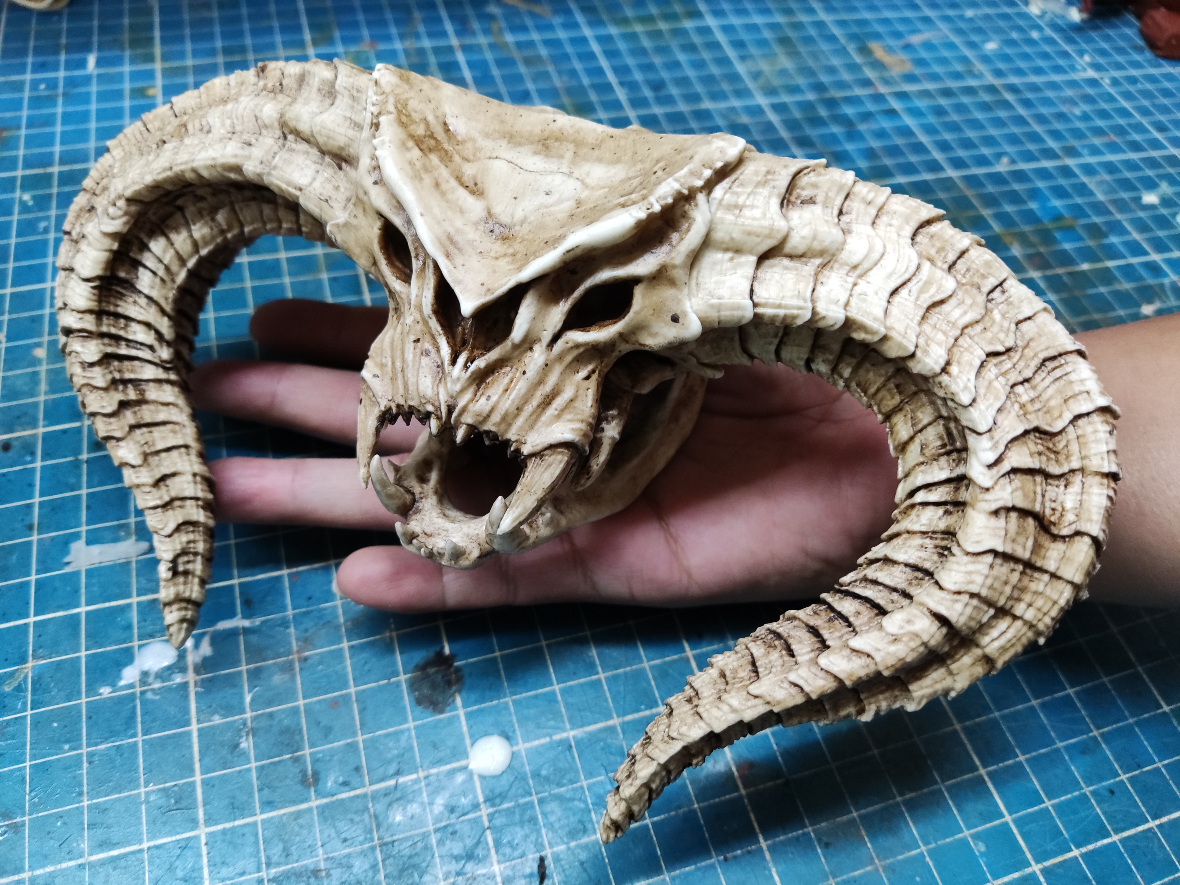 Balrog Skull (LOTR) Moveable jaw