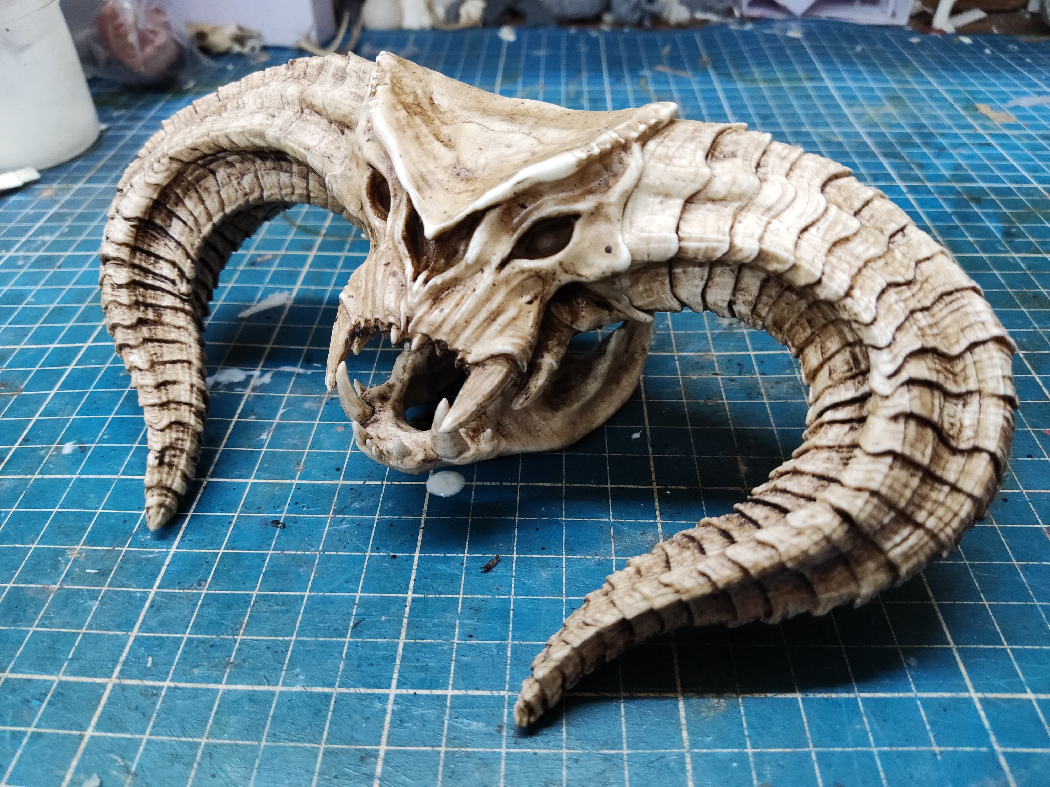 Balrog Skull (LOTR) Moveable jaw