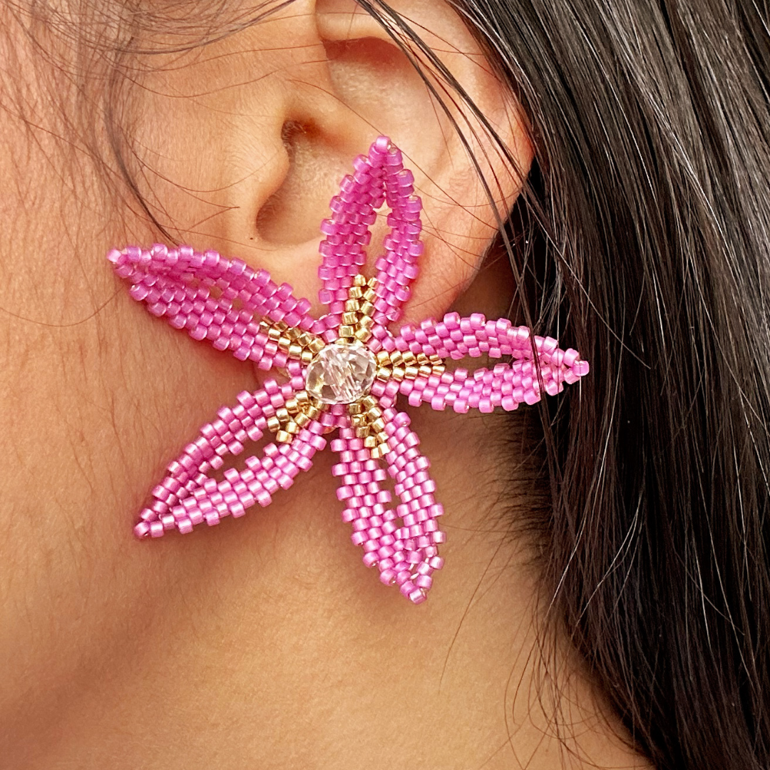 Aretes Floral 
