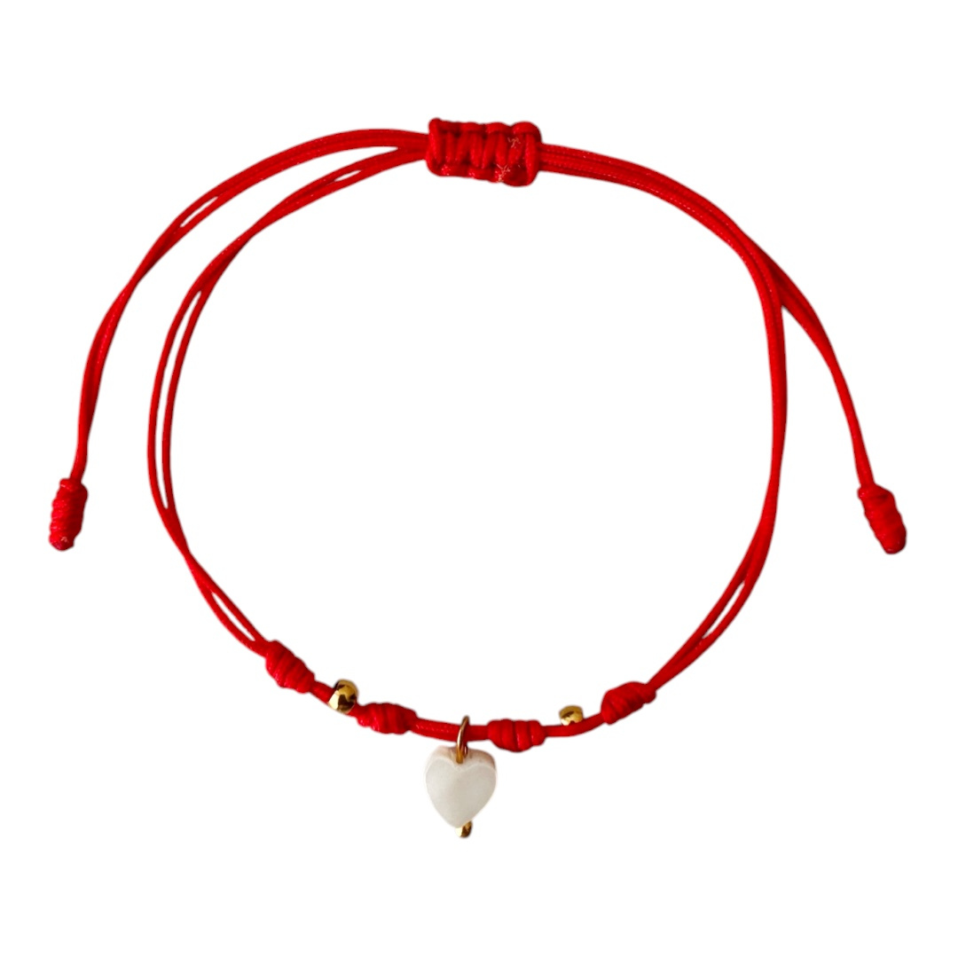 Pulsera Corazón de Hilo