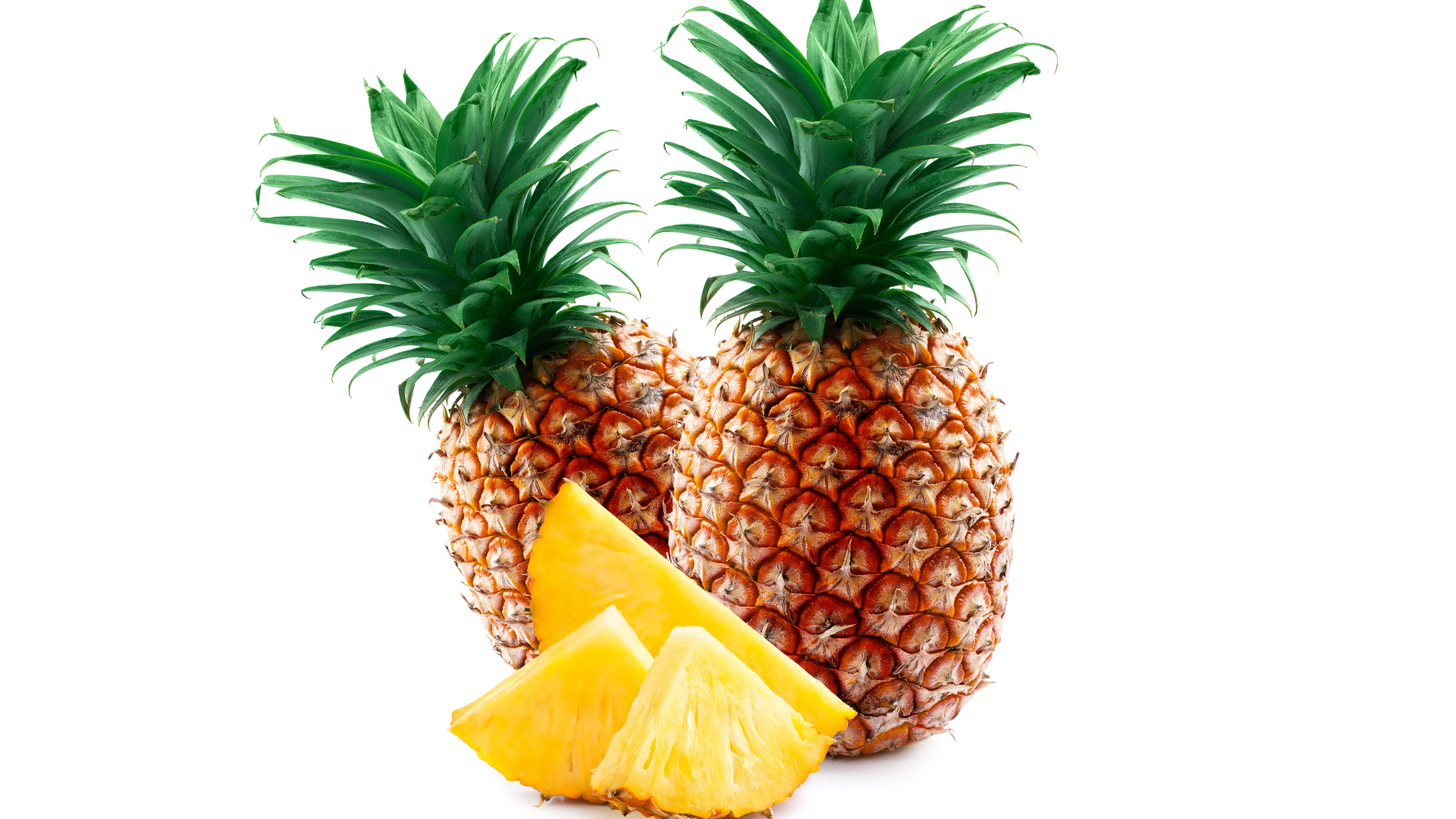Piñas frescas