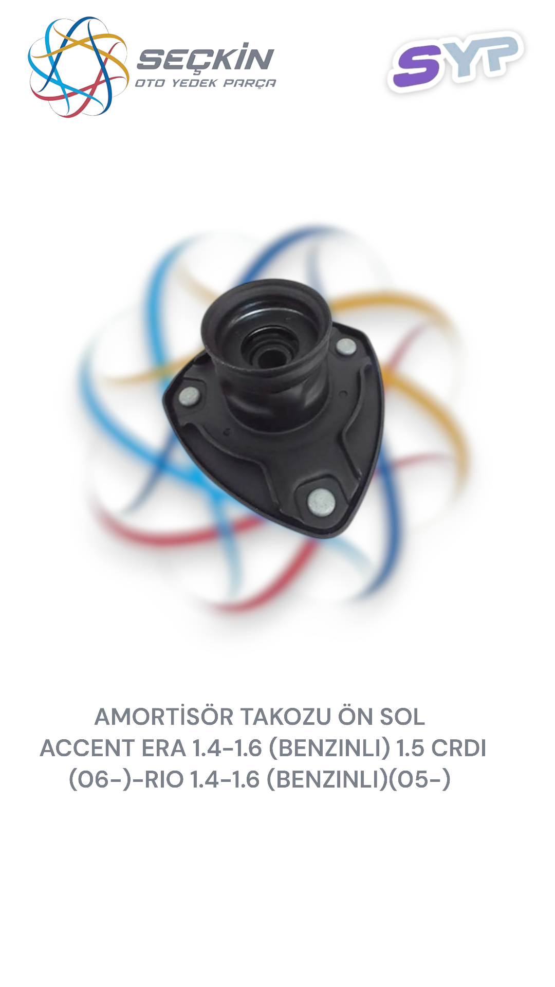 AMORTİSÖR TAKOZU ÖN SAĞ ACCENT ERA 1.4-1.5-PRIDE 05=> RIO 05=>