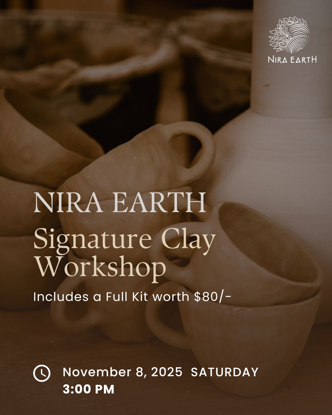 Signature Workshop - Nov 8 (2.5 hrs)