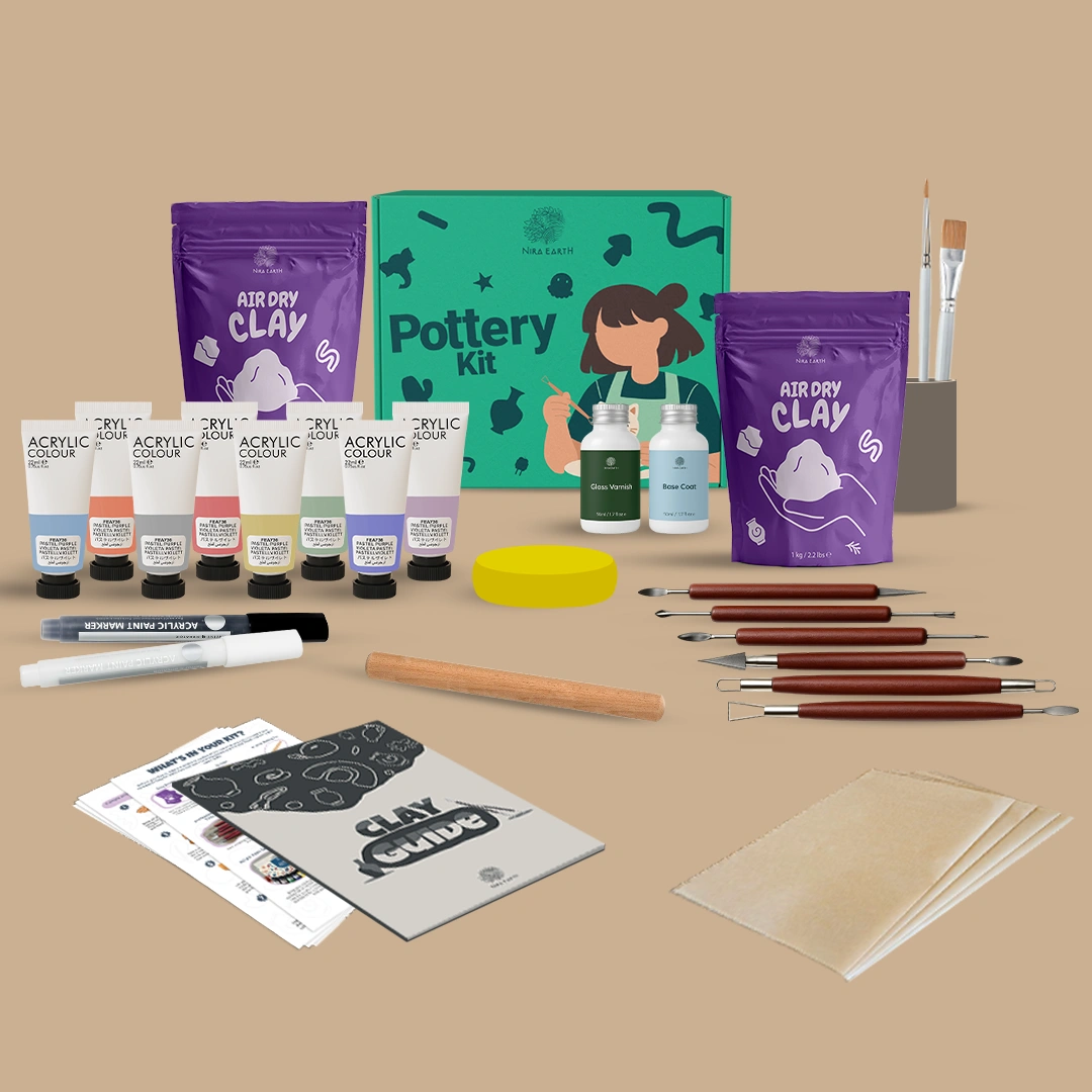 Nira Earth Pottery Kit - Ultimate Kit