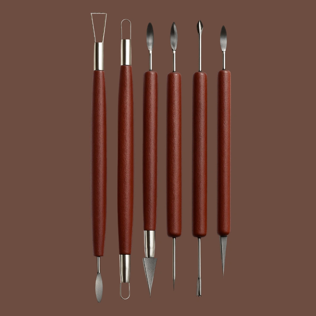 Pottery Wooden Tool Set