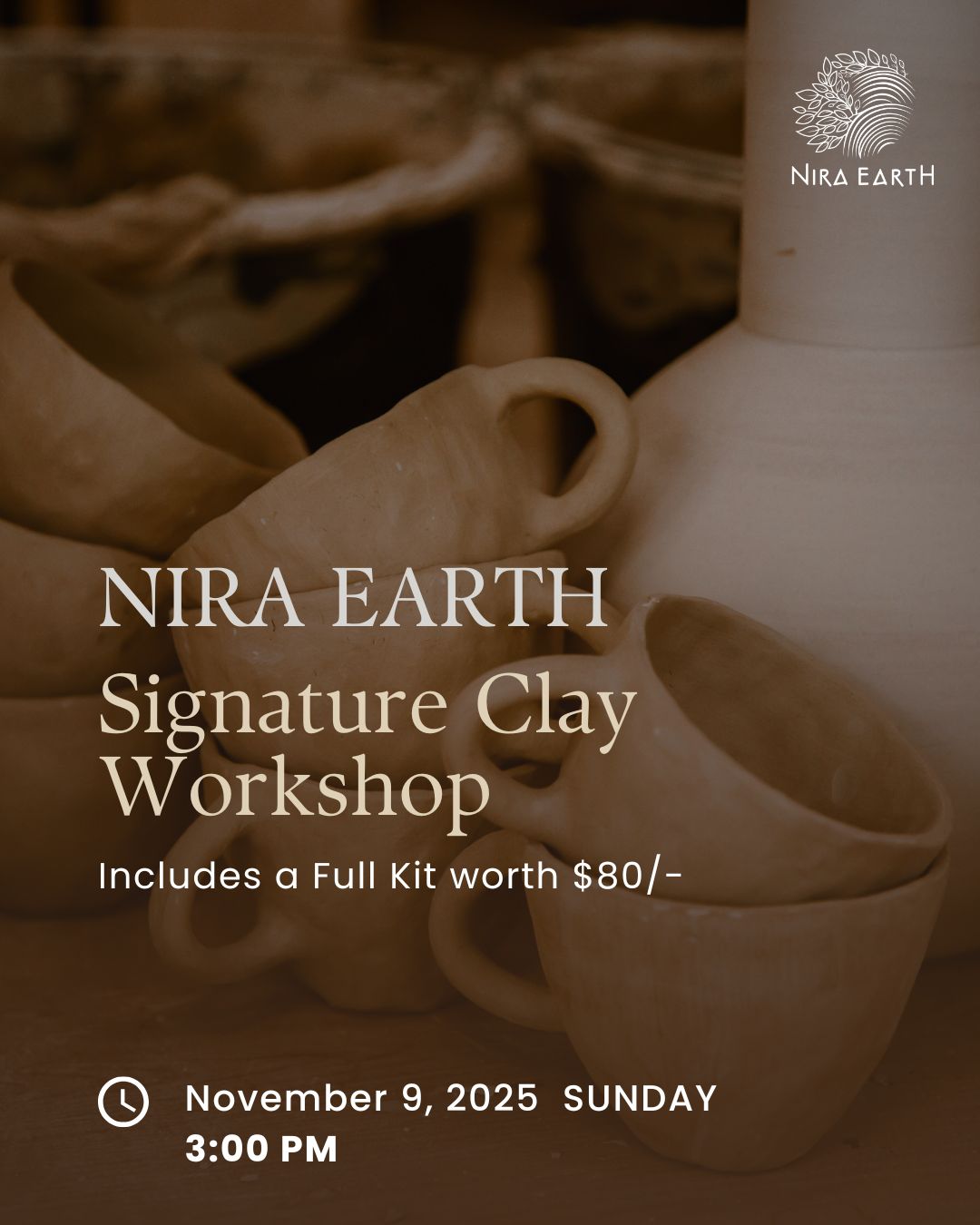 Signature Workshop - Nov 9 (2.5 hrs)