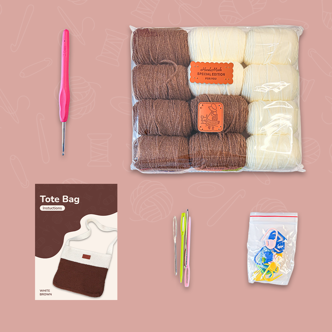 Tote Bag Crochet DIY Kit
