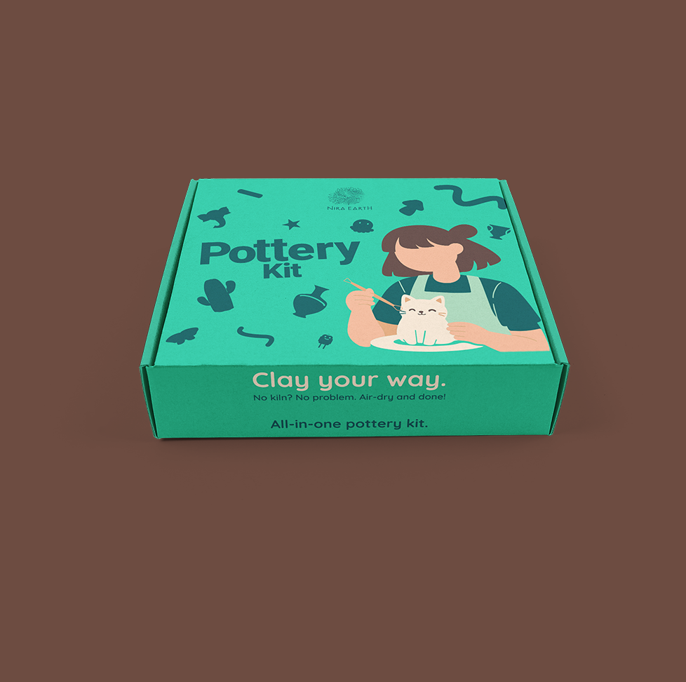 Nira Earth Pottery Kit - Beginner