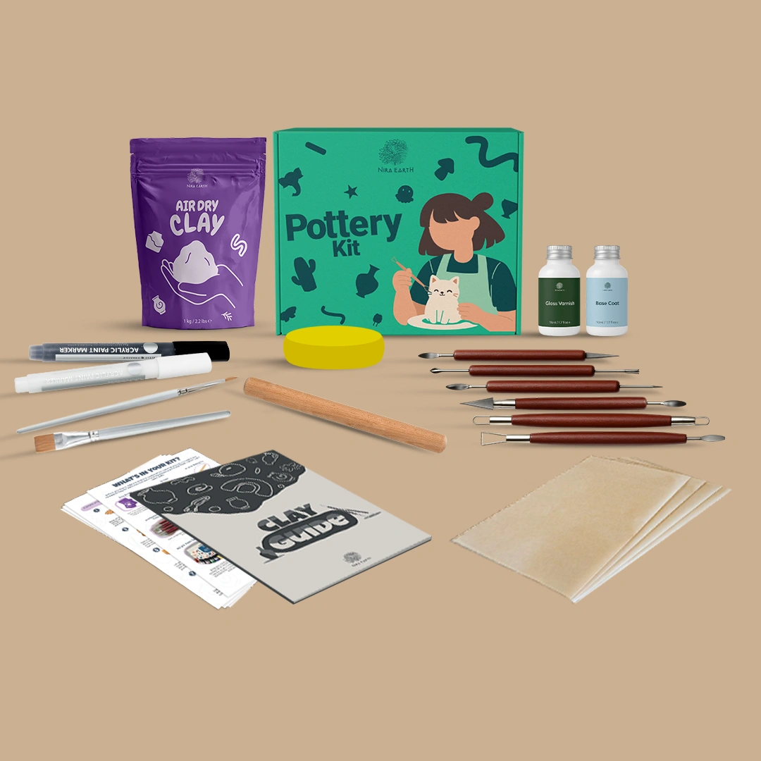 Nira Earth Pottery Kit - Beginner