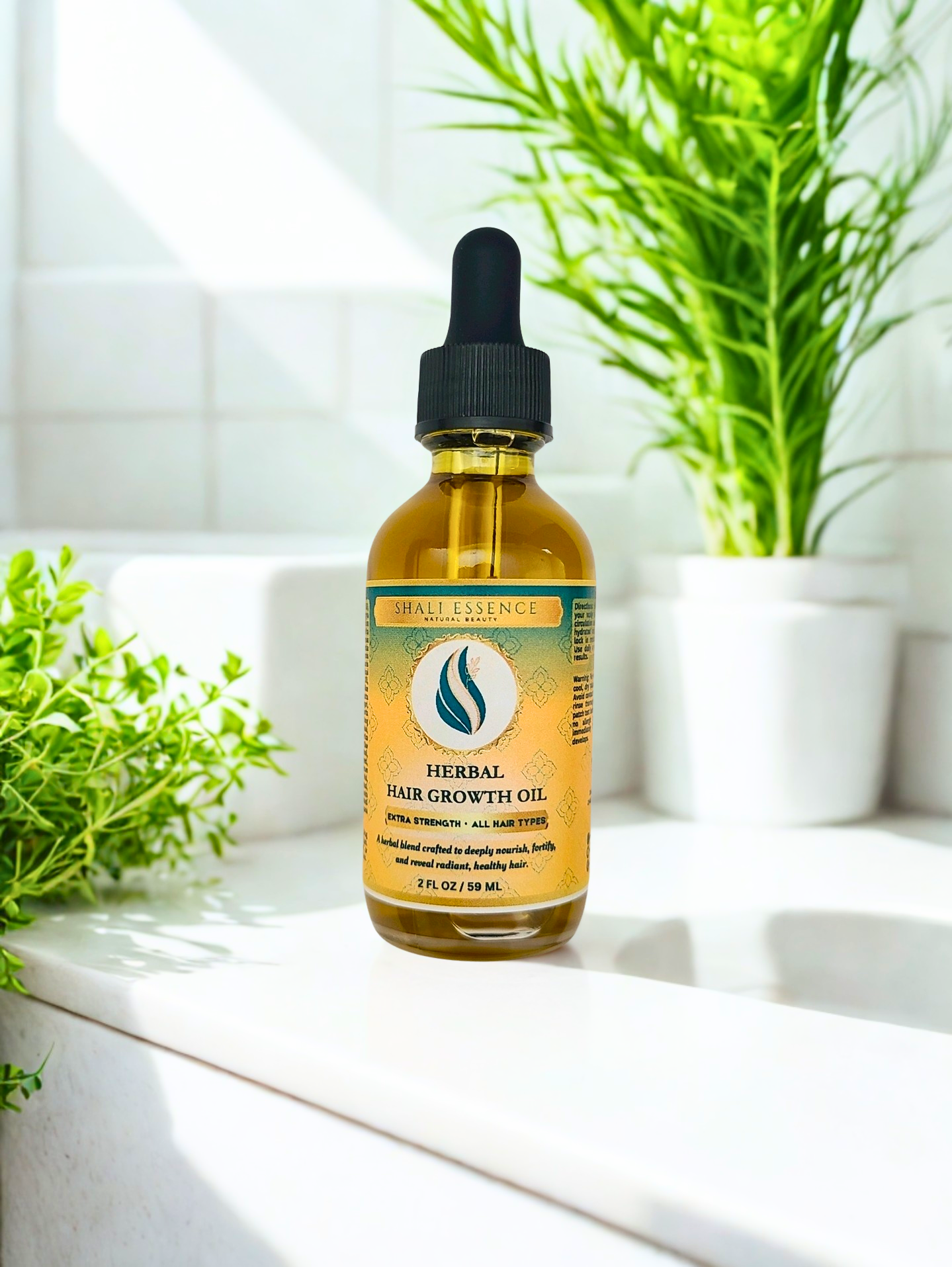 2 oz HERBAL HAIR GROWTH OIL 