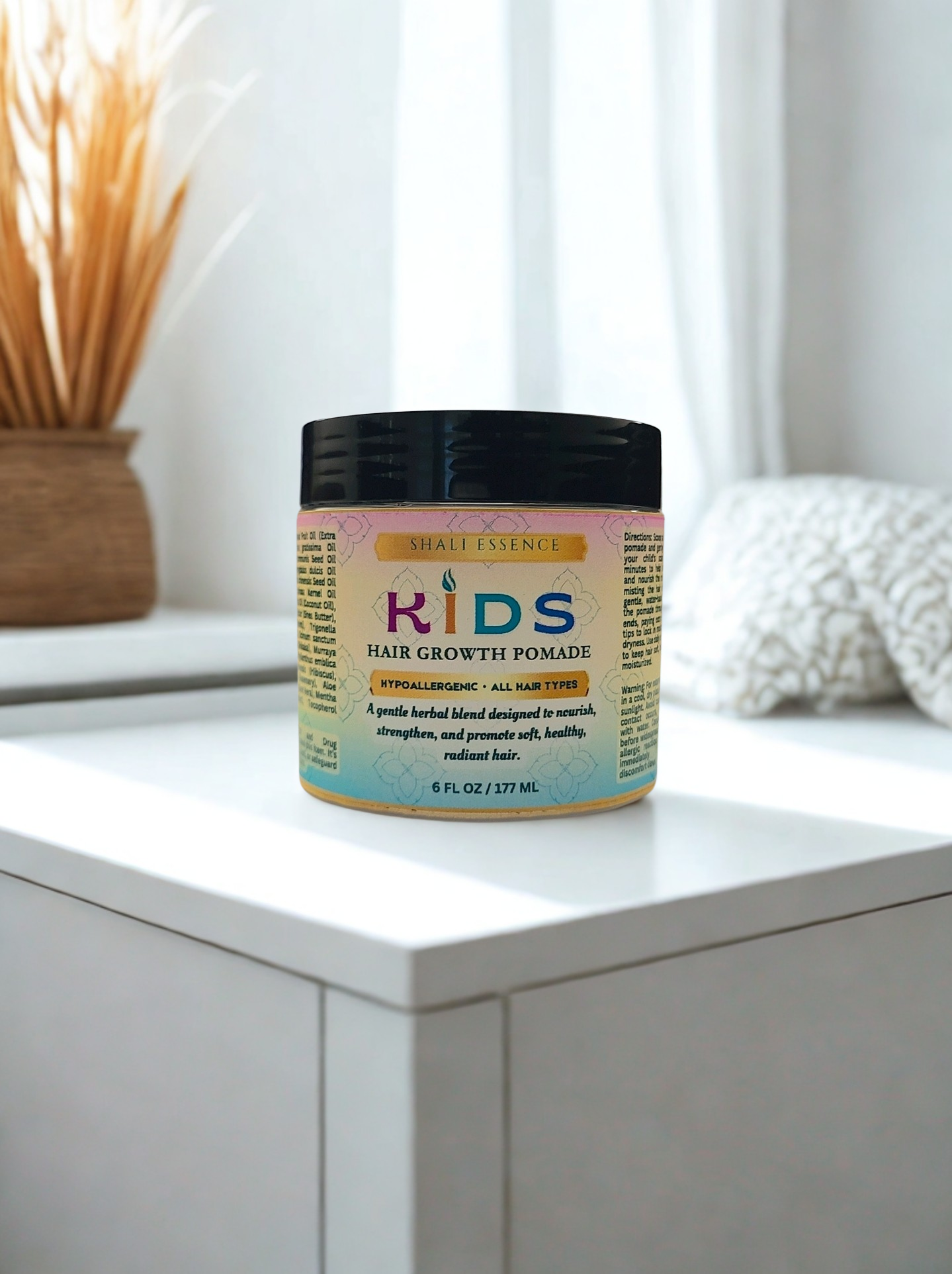 6 oz Kids Herbal Hair Growth Pomade