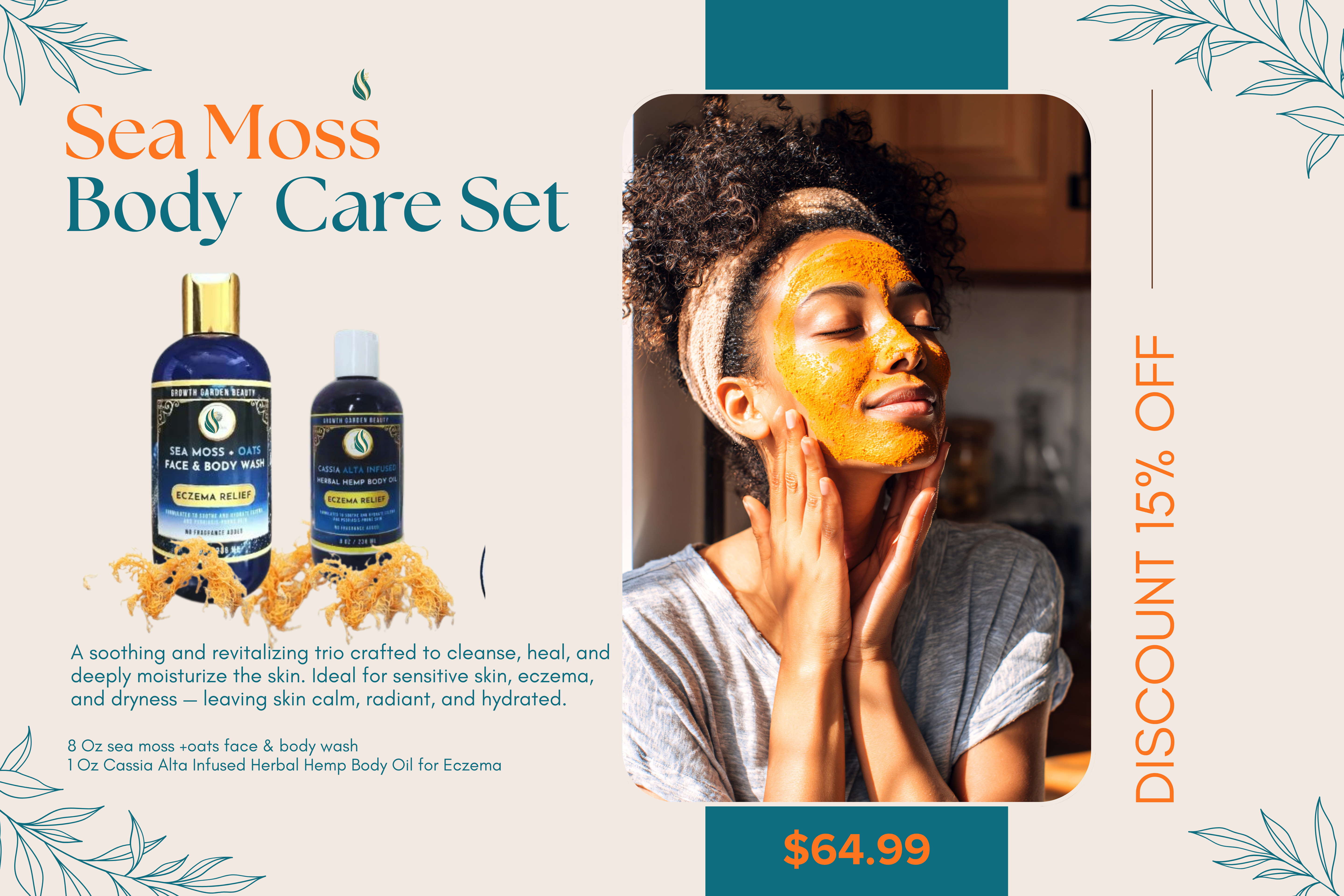 Sea Moss Body Care Set