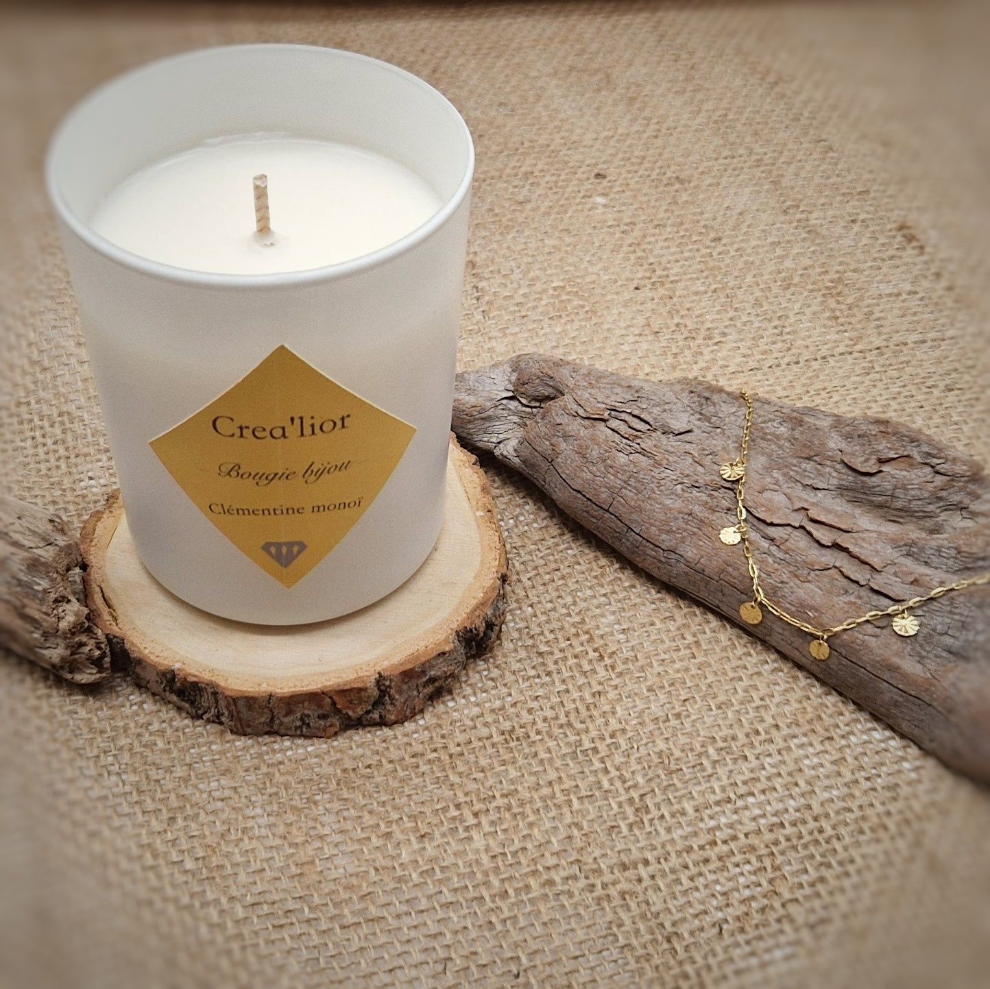 Bougie Bijou - Clémentine Monoï