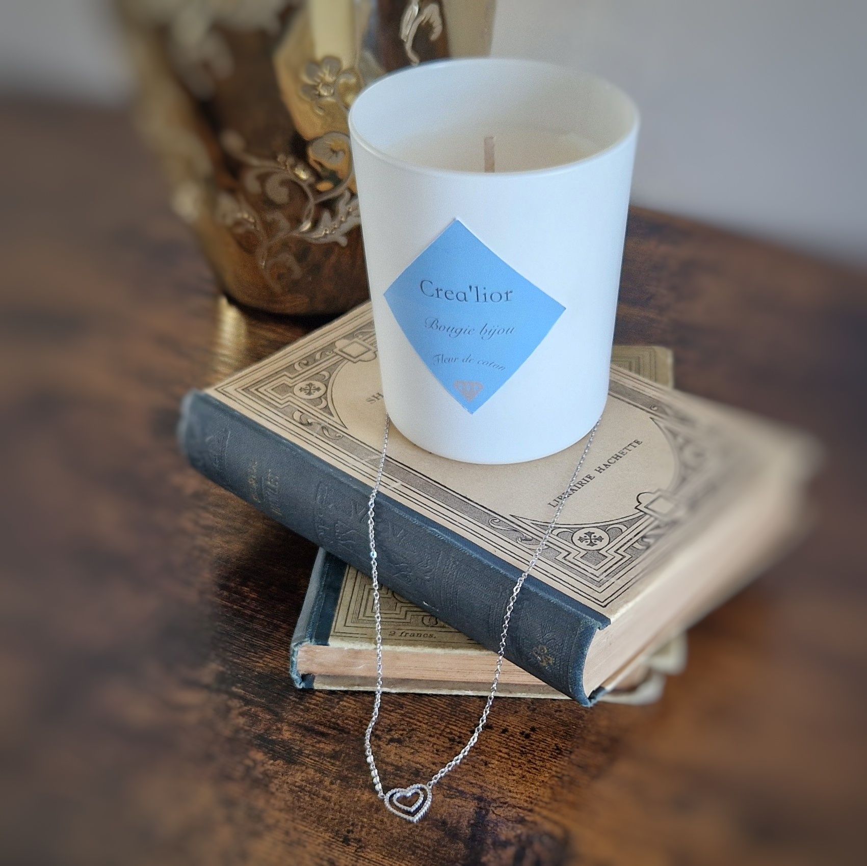 Bougie Bijou - Fleur de Coton