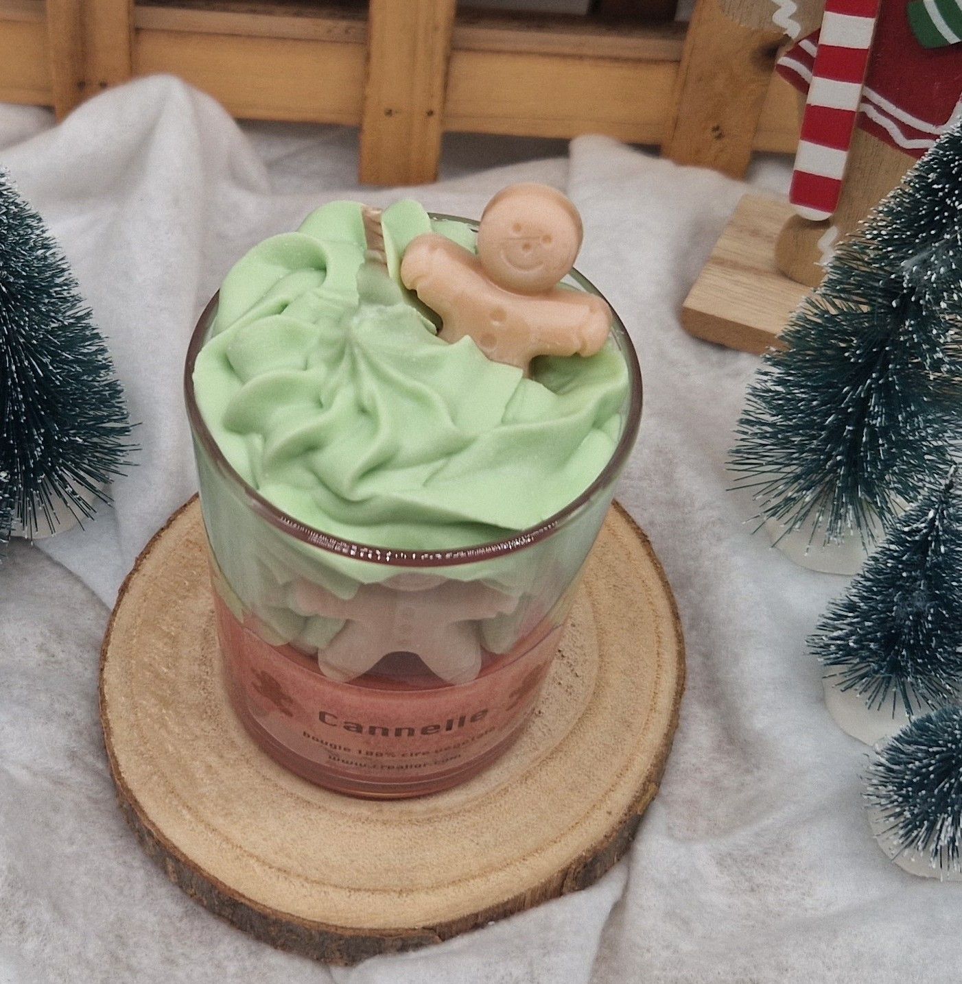 Bougie Bonhomme Pain d'Épice