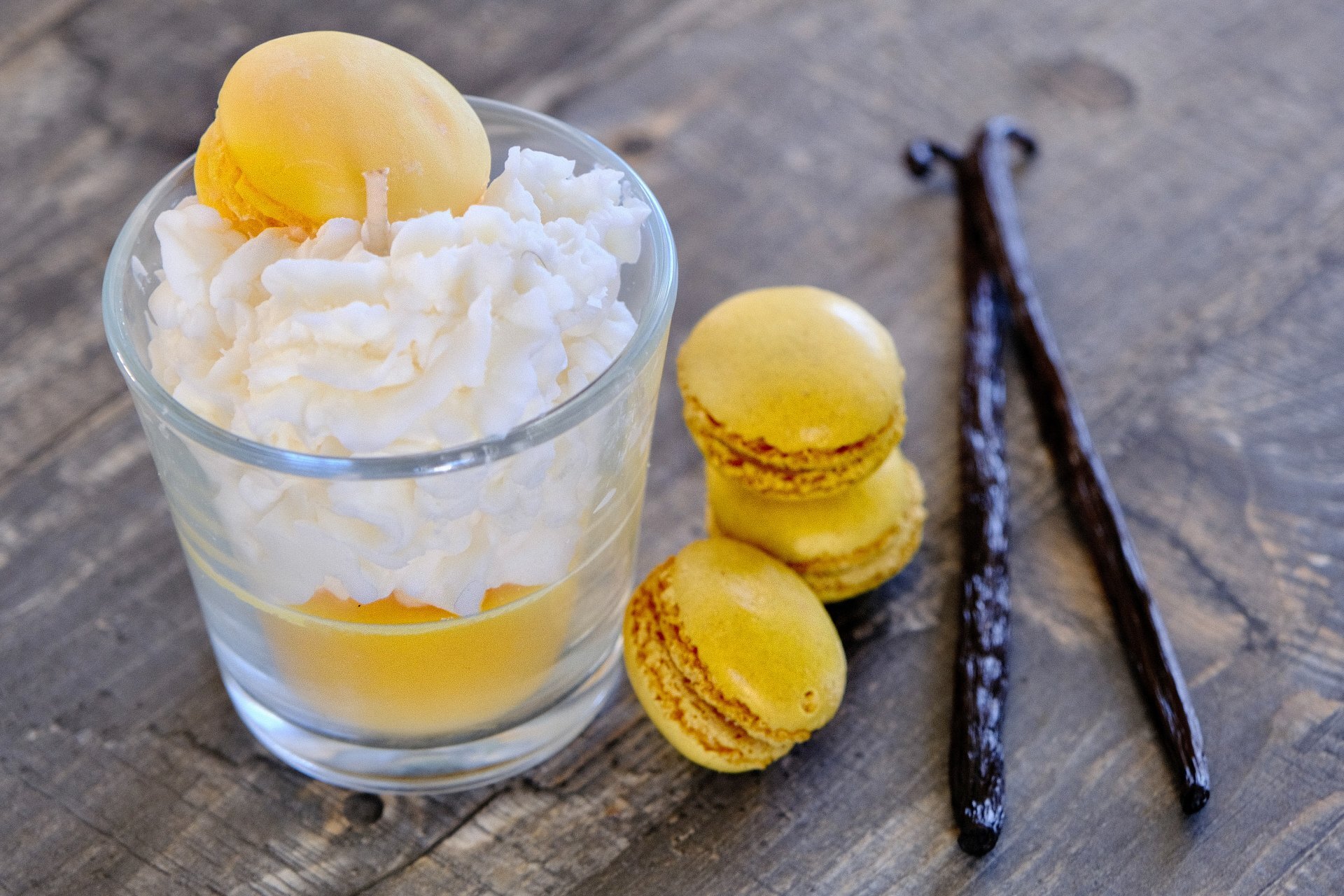 Bougie Chantilly Macarons