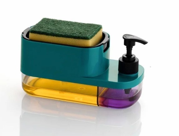 Multifunctional Soap Dispenser with Sponge Holder