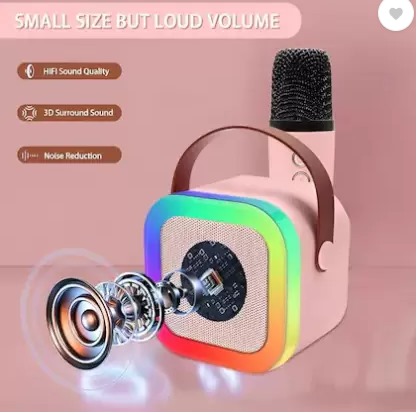 Wireless Karaoke Speaker and Microphone Set
