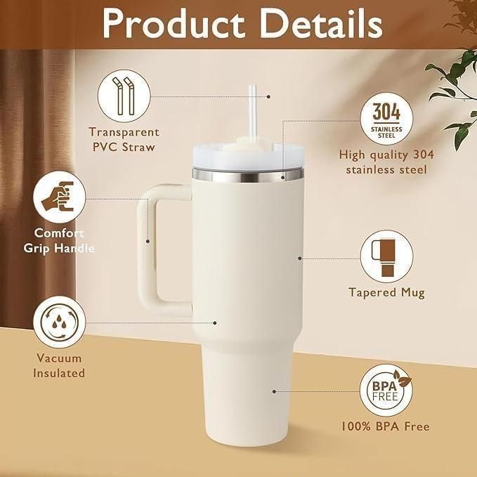 Colorful Insulated Tumblers with Handle