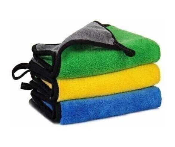Heavy Microfiber Cleaning Cloths (Pack of 3)