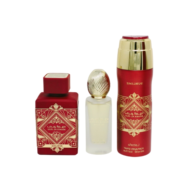 BADE'E AL OUD SUBLIME SET 3 FRAGANCIAS 