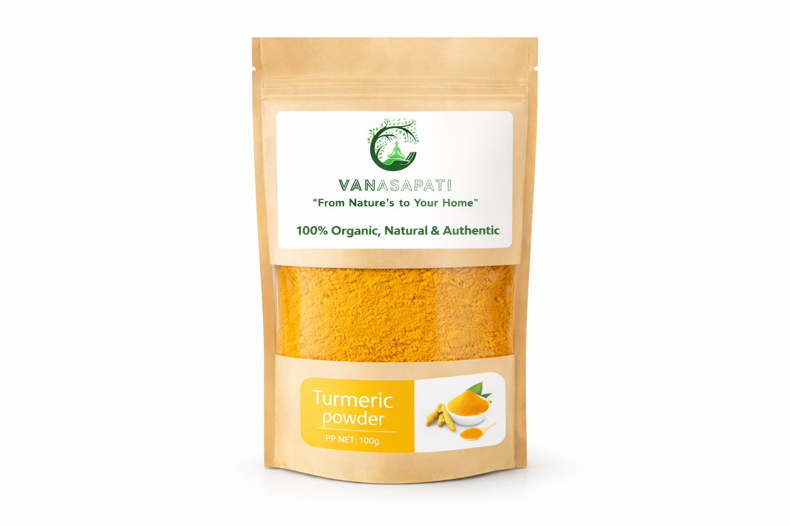 Organic, Natural, Pure Turmeric