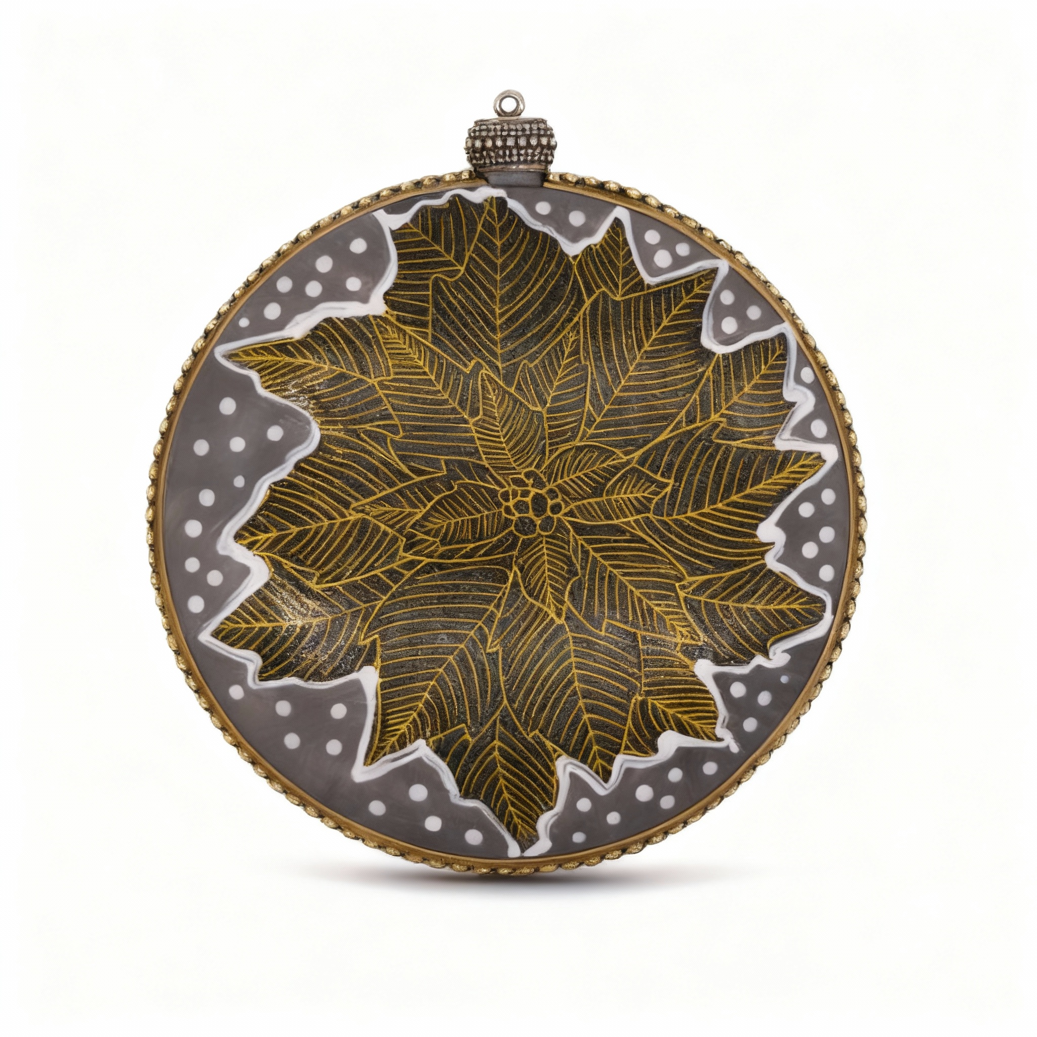 Medallón decorativo Reyes Magos 01