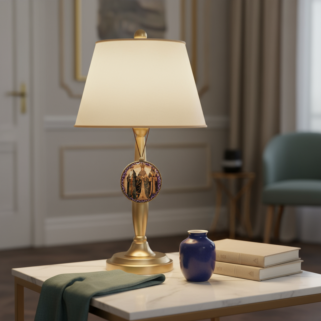 Medallón decorativo Reyes Magos 03