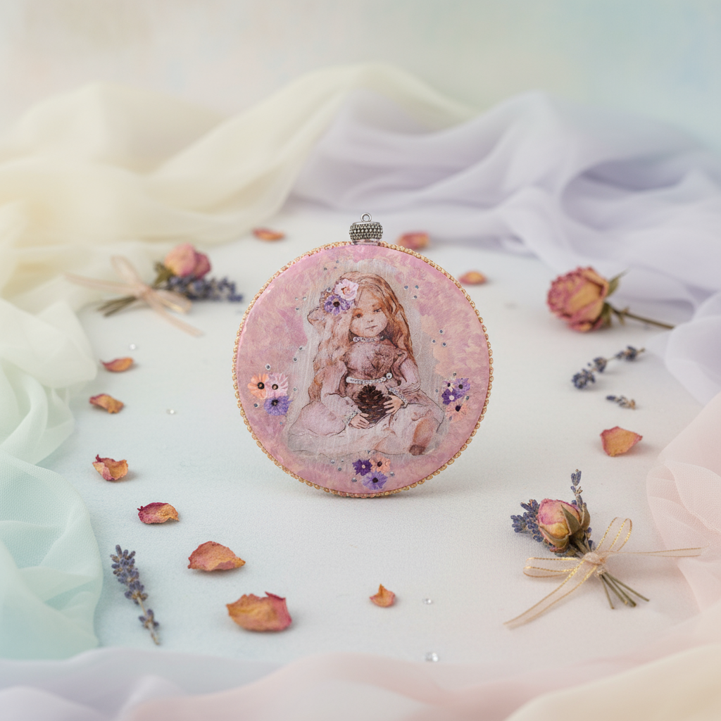 Medallón decorativo Infancia 02