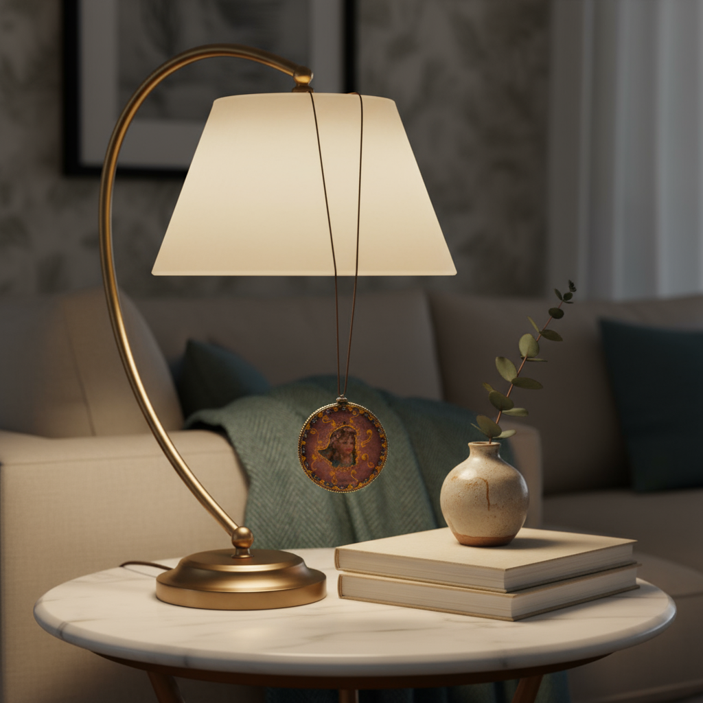 Medallón decorativo Ángeles Vintage 07