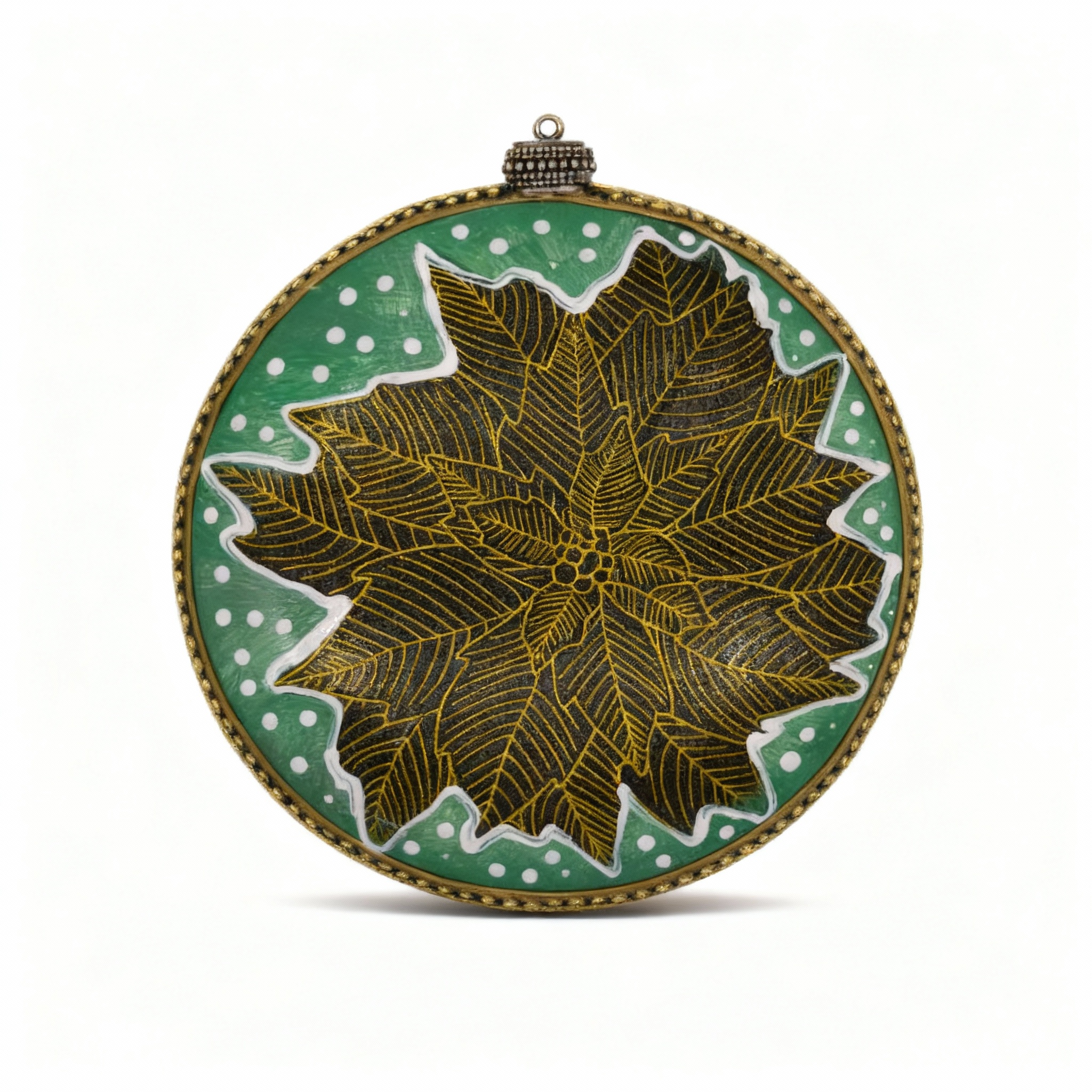 Medallón decorativo Reyes Magos 02