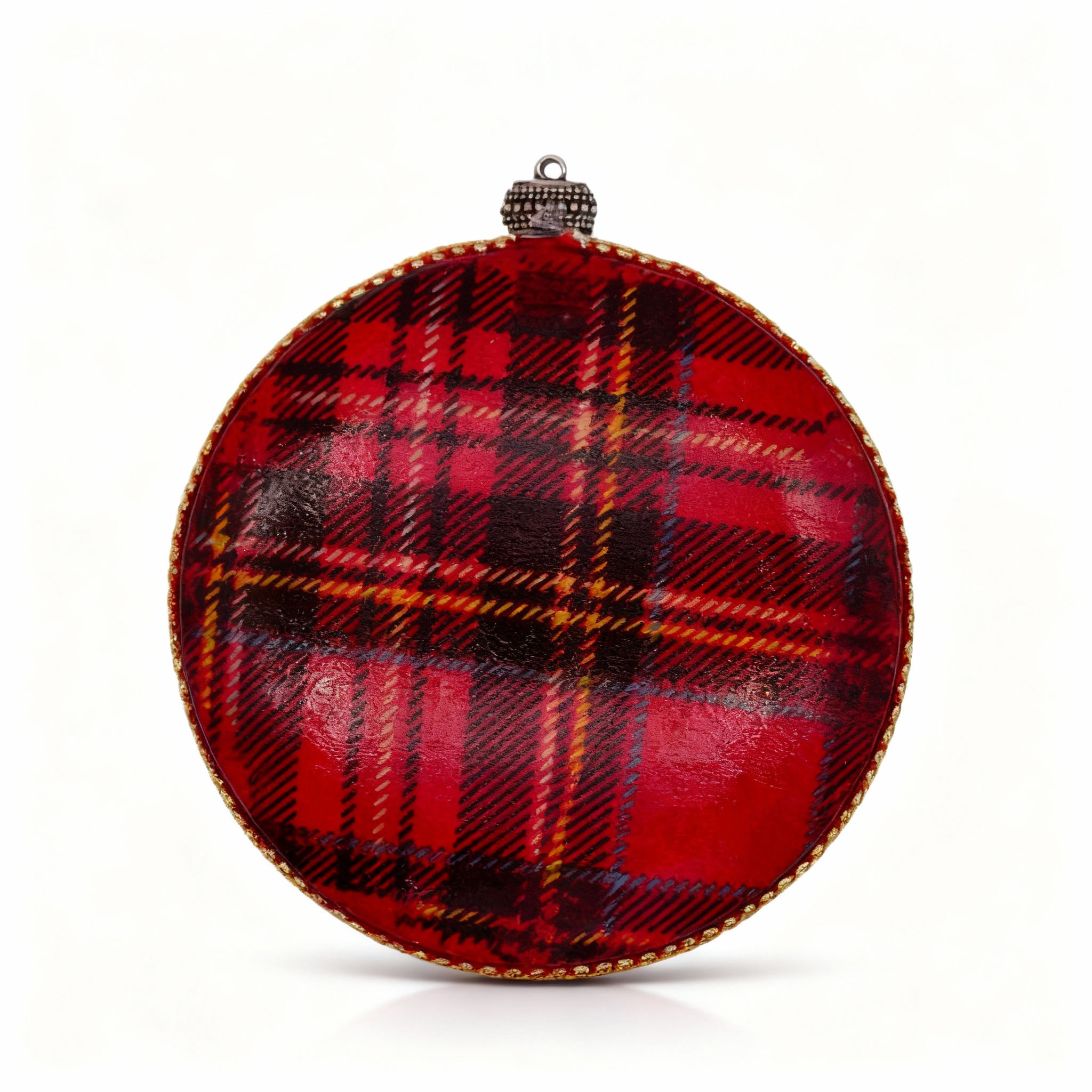 Medallón decorativo Poinsettias 04