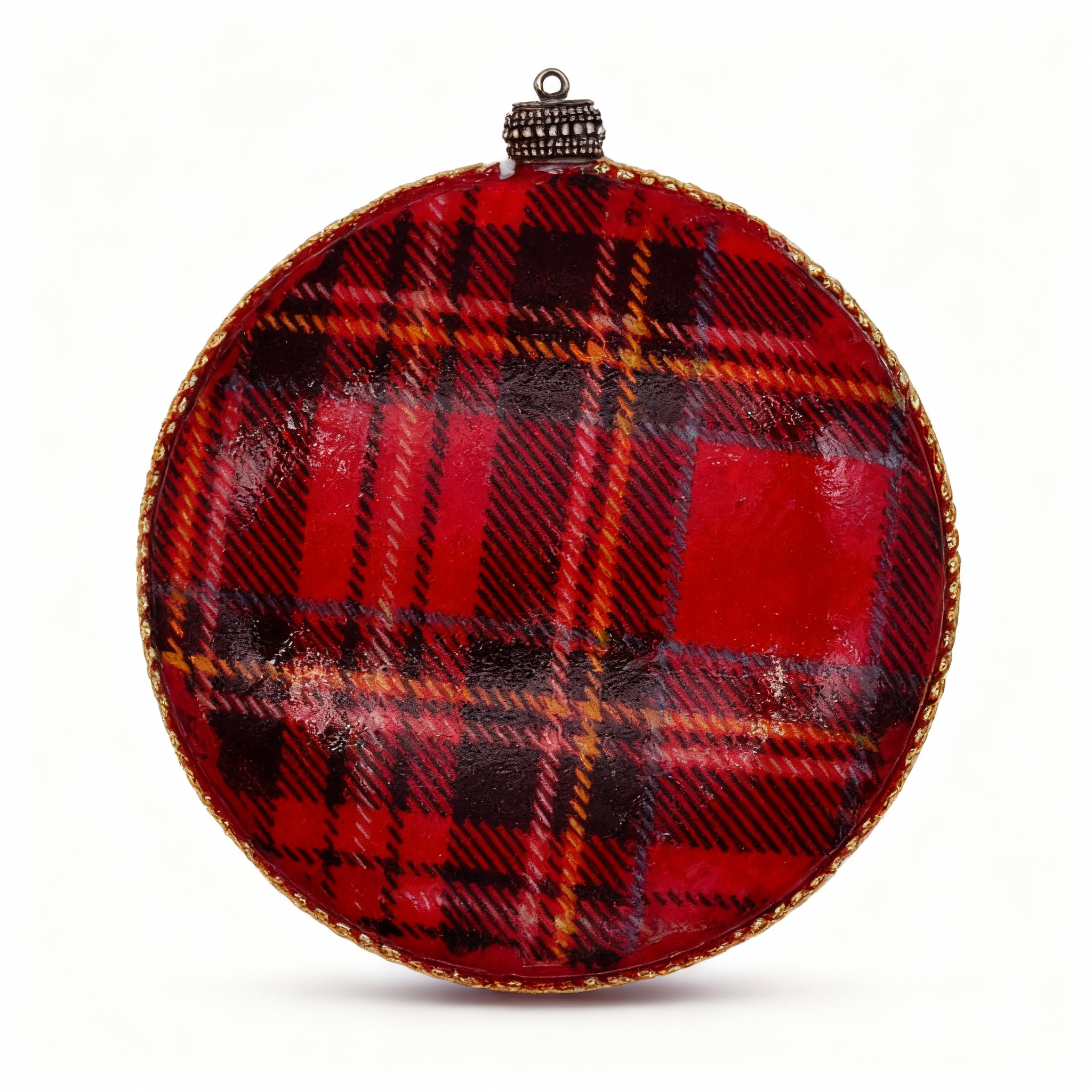 Medallón decorativo Poinsettias 01