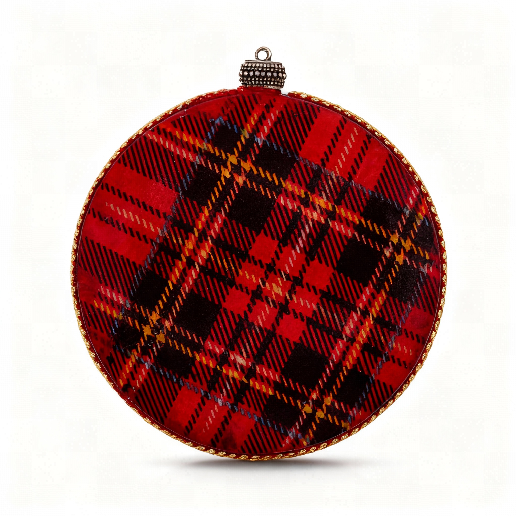 Medallón decorativo Poinsettias 07