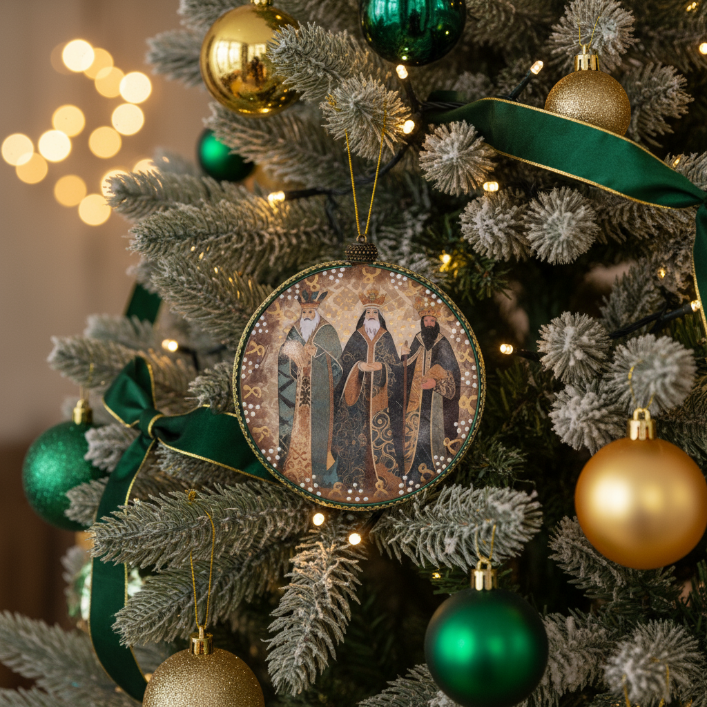 Medallón decorativo Reyes Magos 10