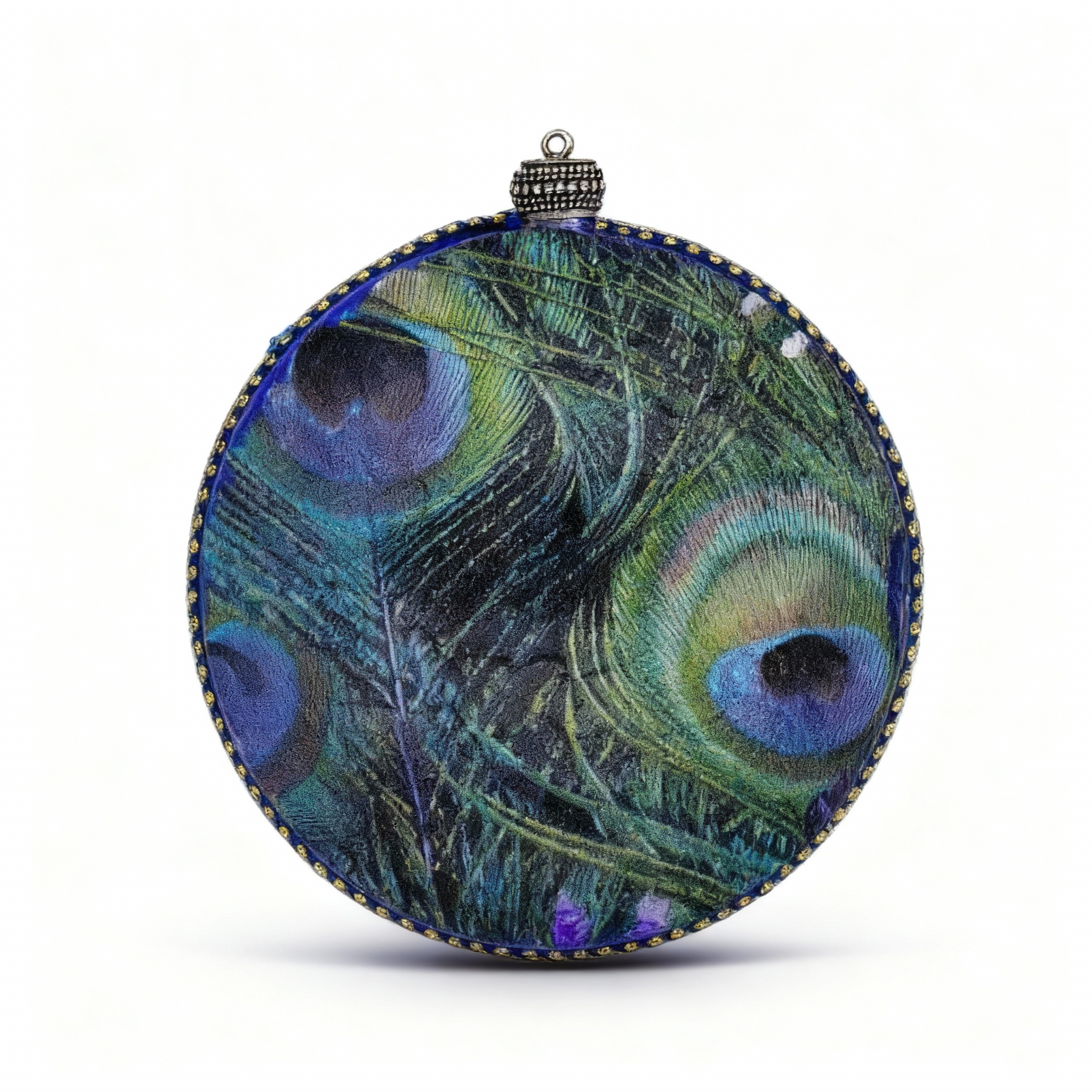 Medallón decorativo Pavo Real 05