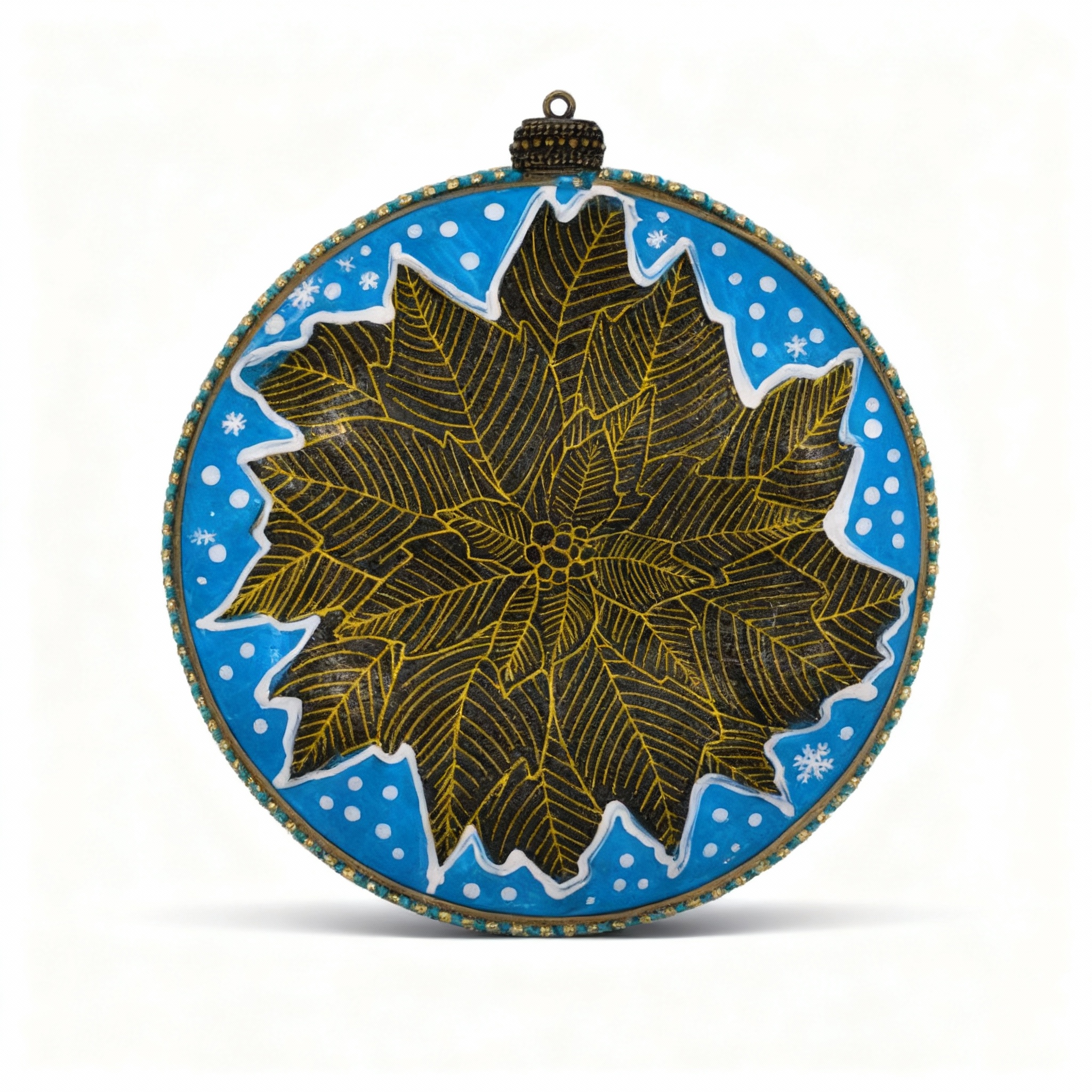 Medallón decorativo Reyes Magos 05