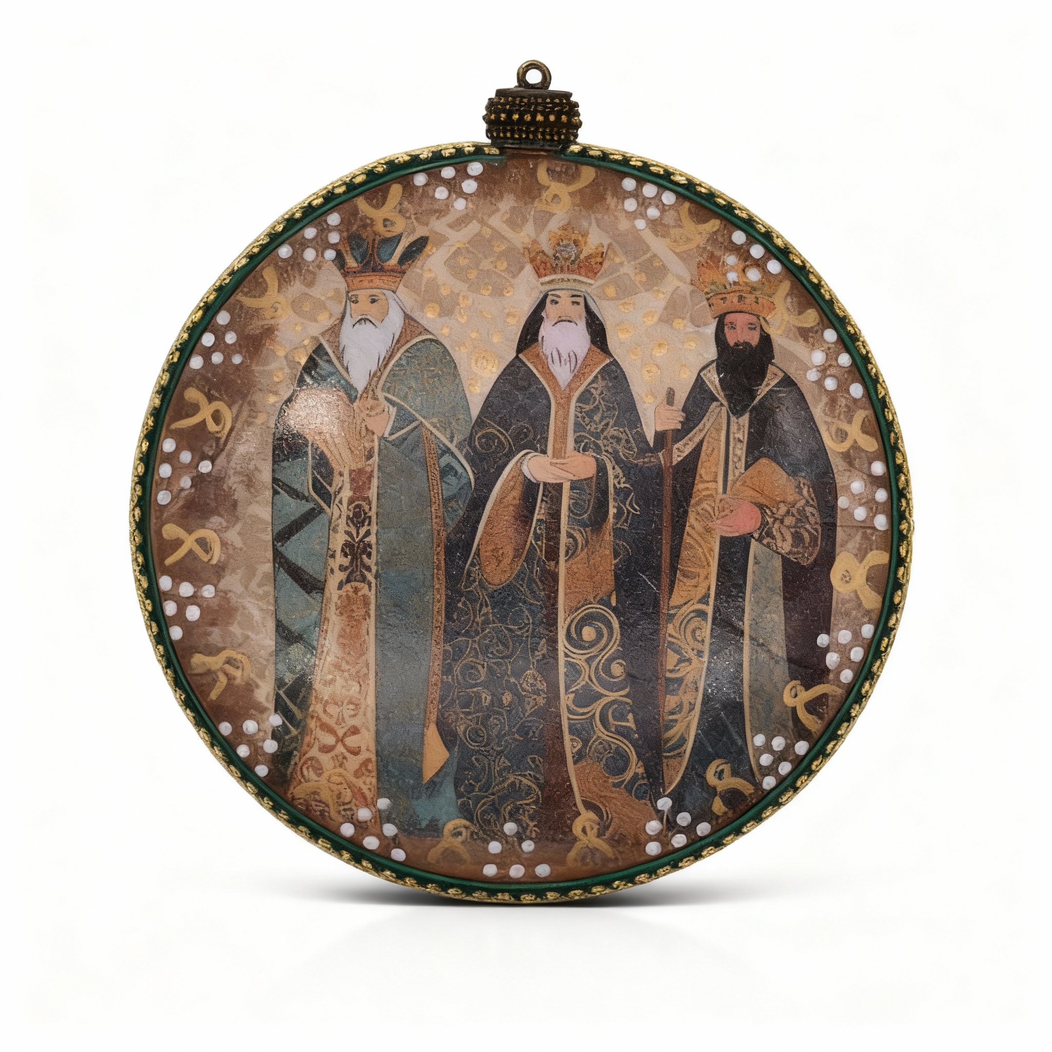 Medallón decorativo Reyes Magos 10
