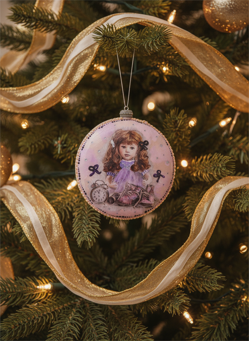 Medallón decorativo Infancia 04