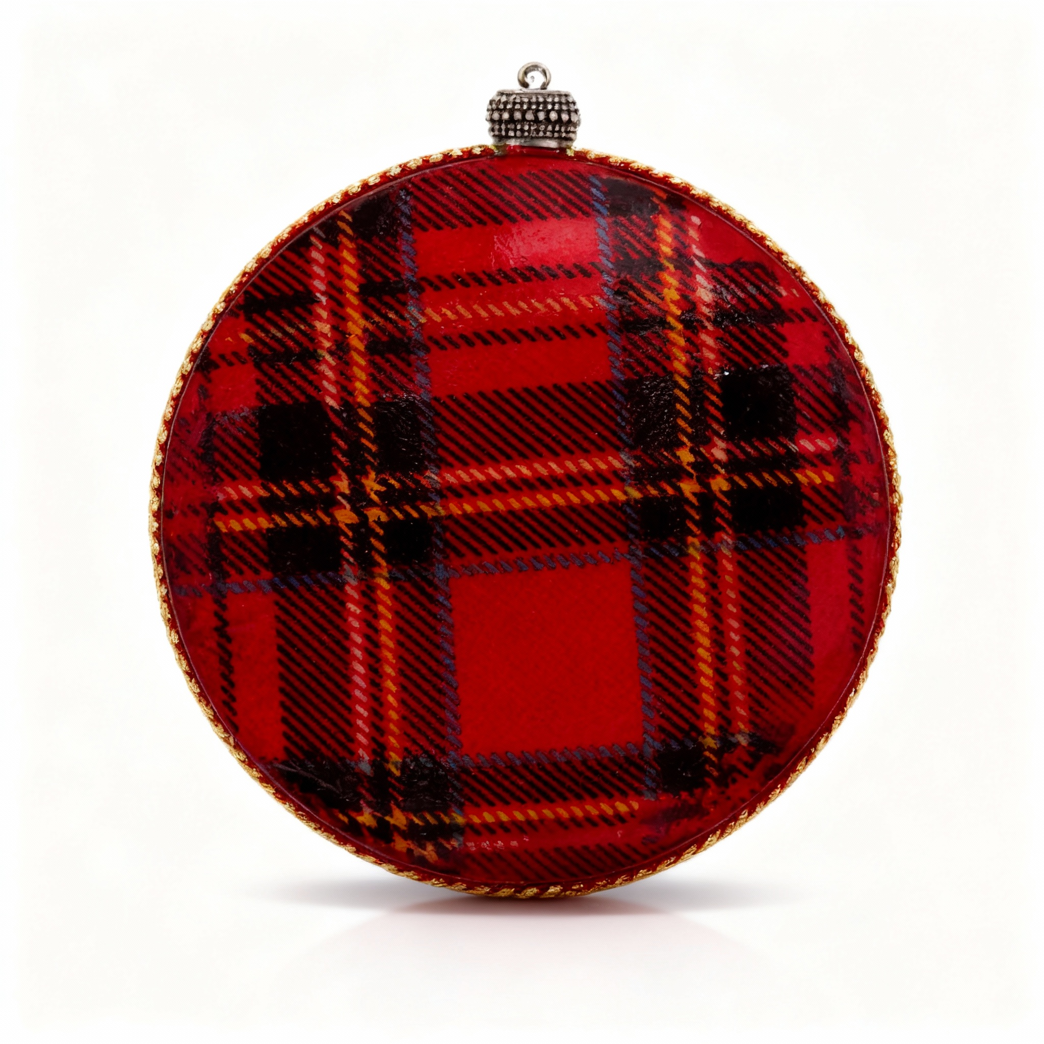 Medallón decorativo Poinsettias 06