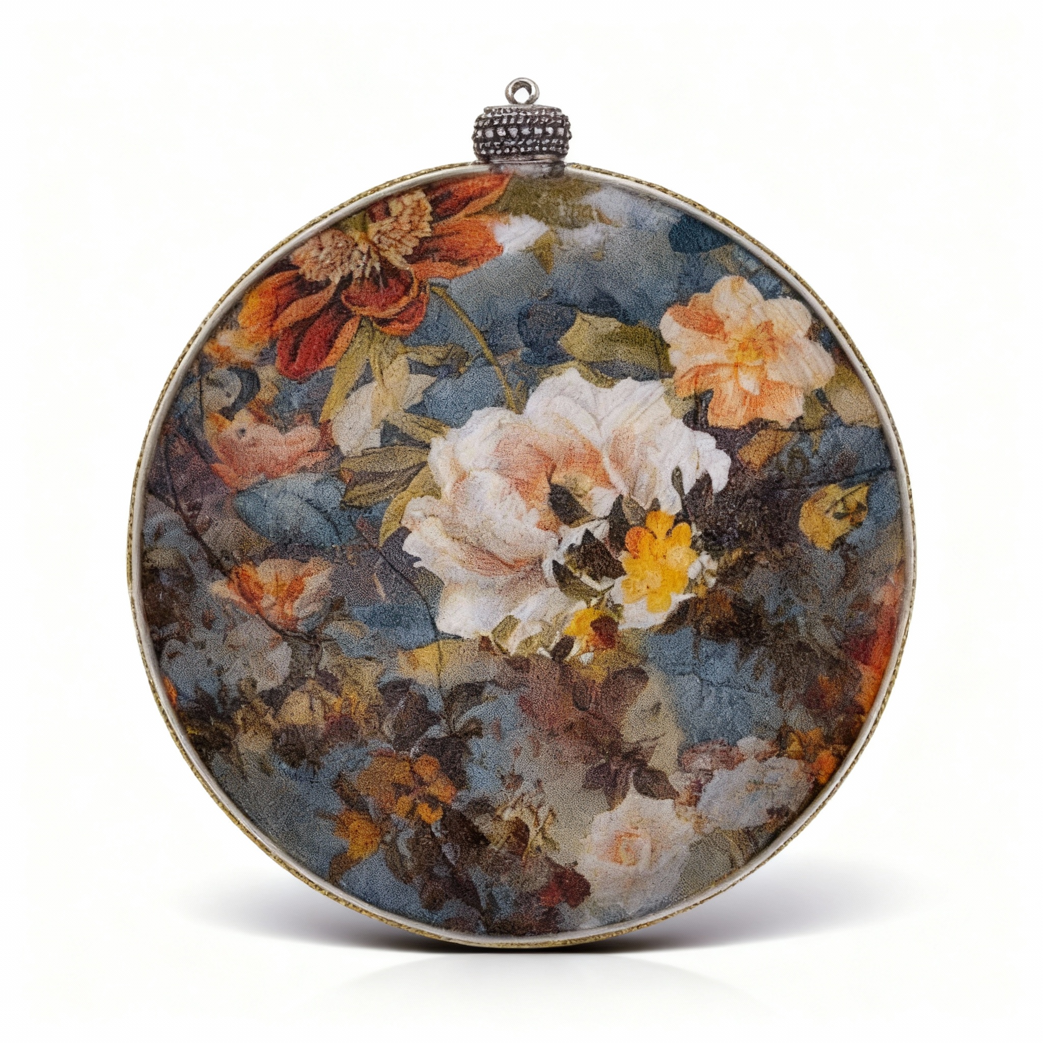 Medallón decorativo Virgen María 02