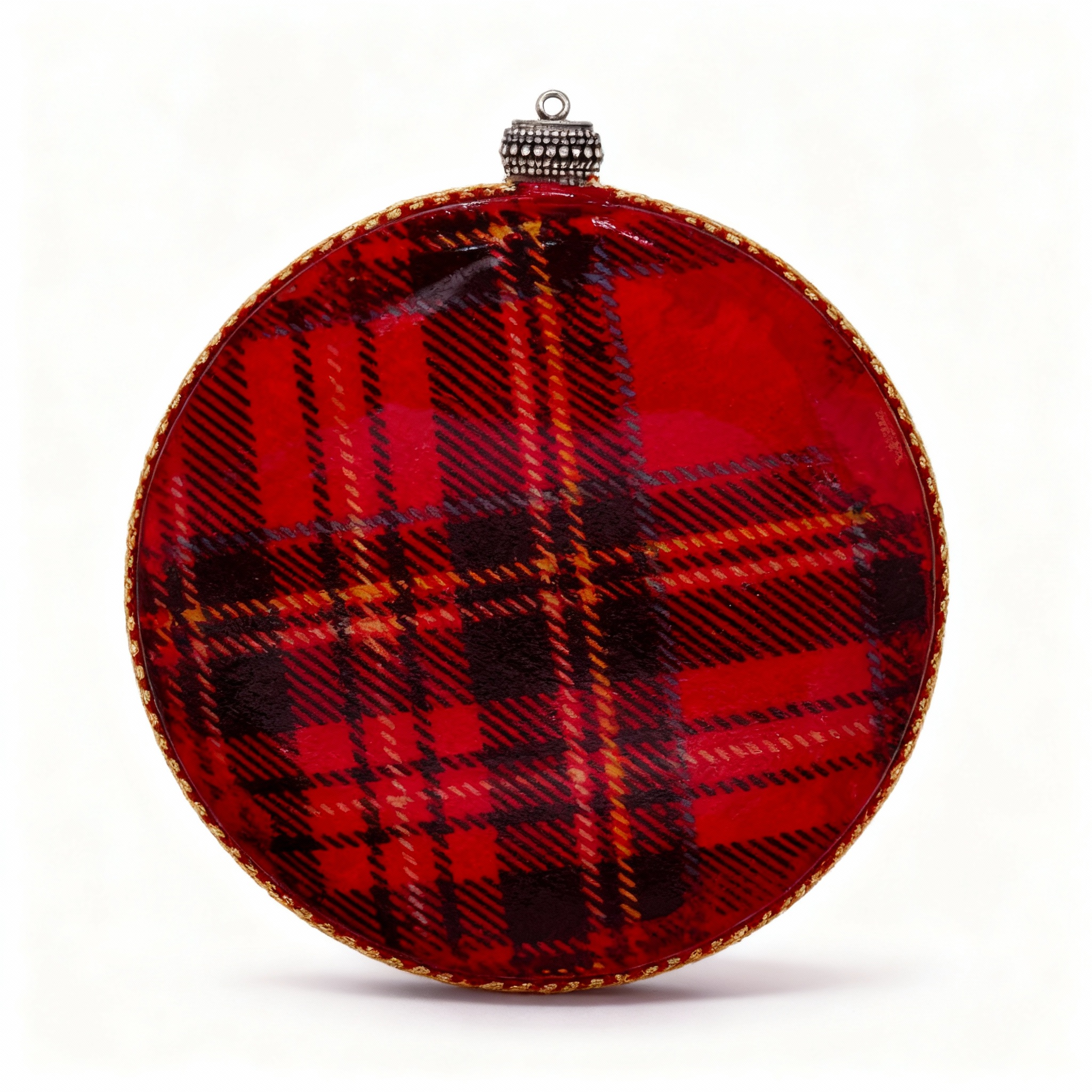 Medallón decorativo Poinsettias 08