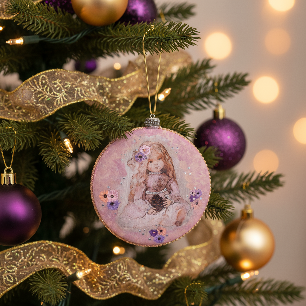 Medallón decorativo Infancia 02