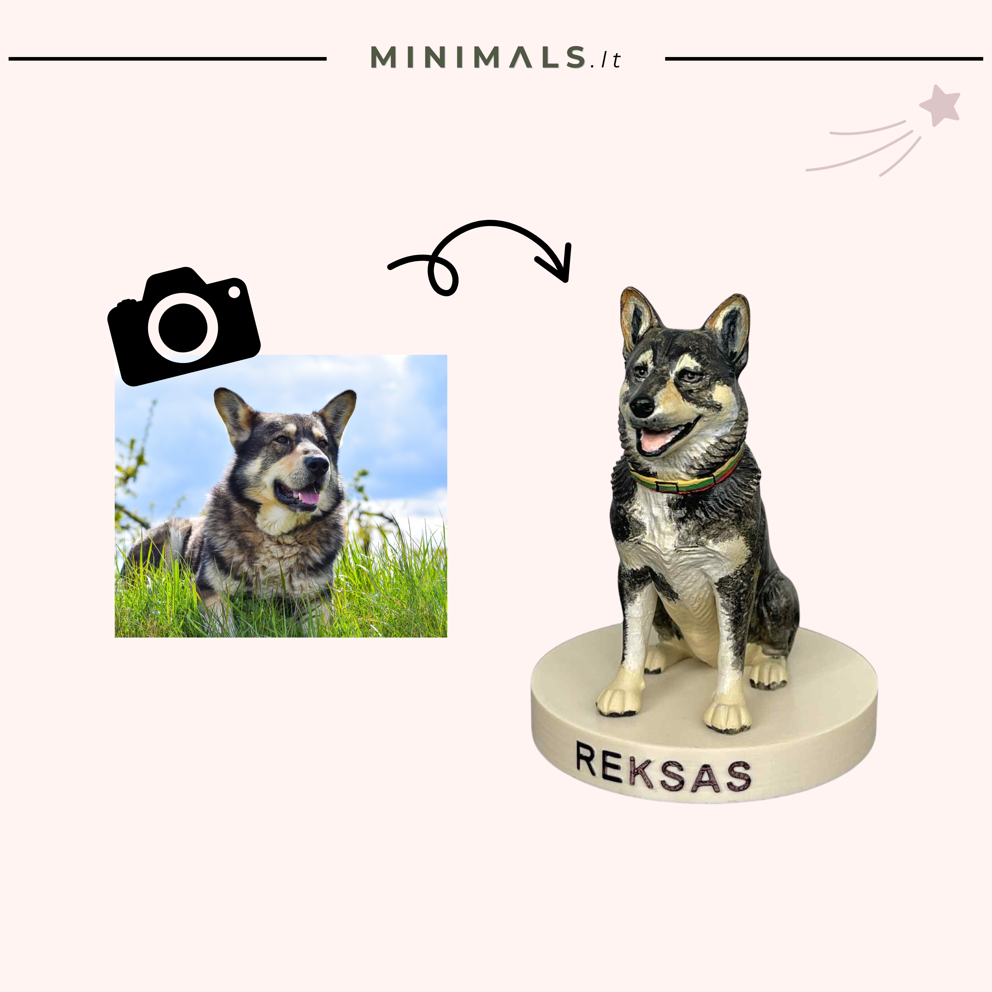 Tavo augintinio statulėlė