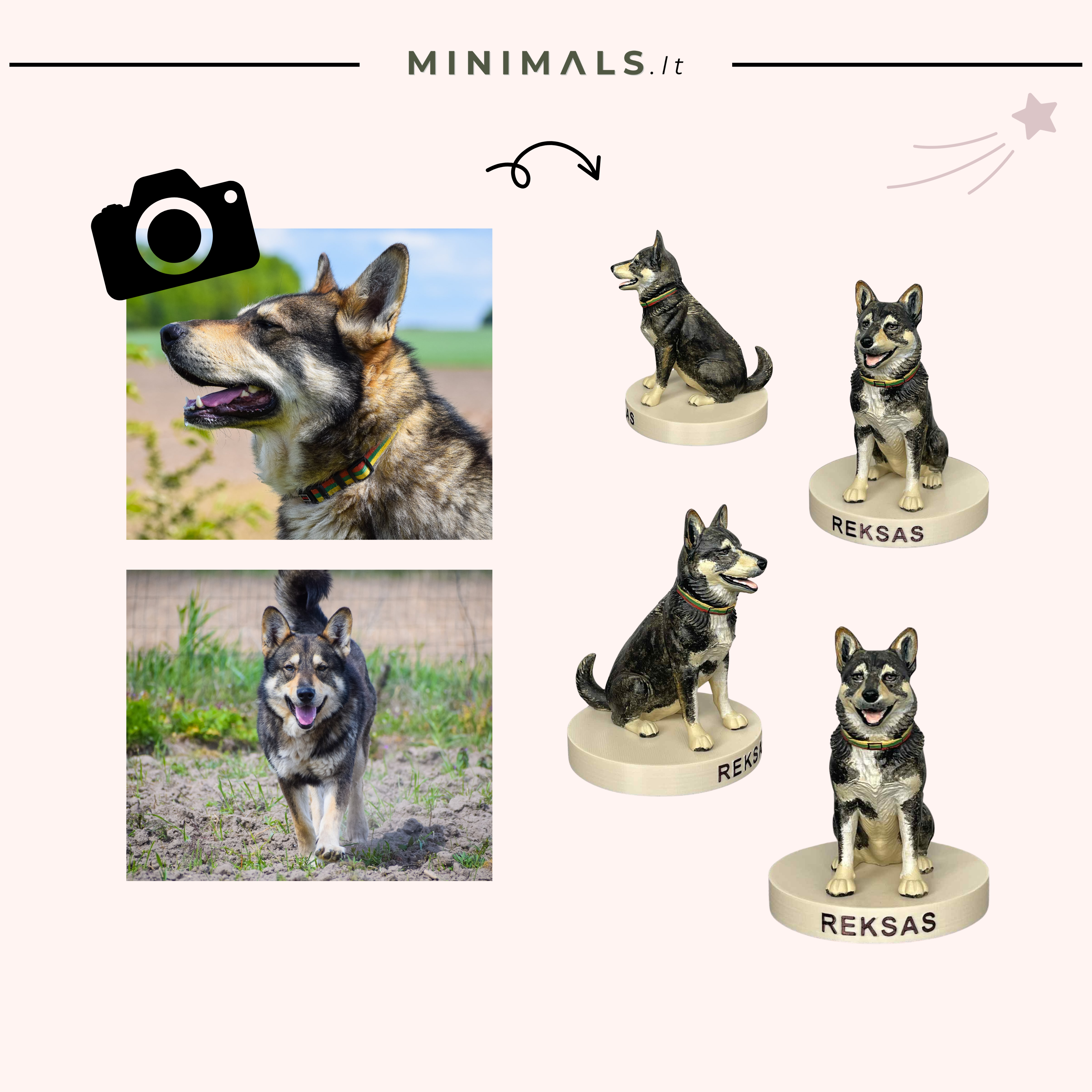 Tavo augintinio statulėlė