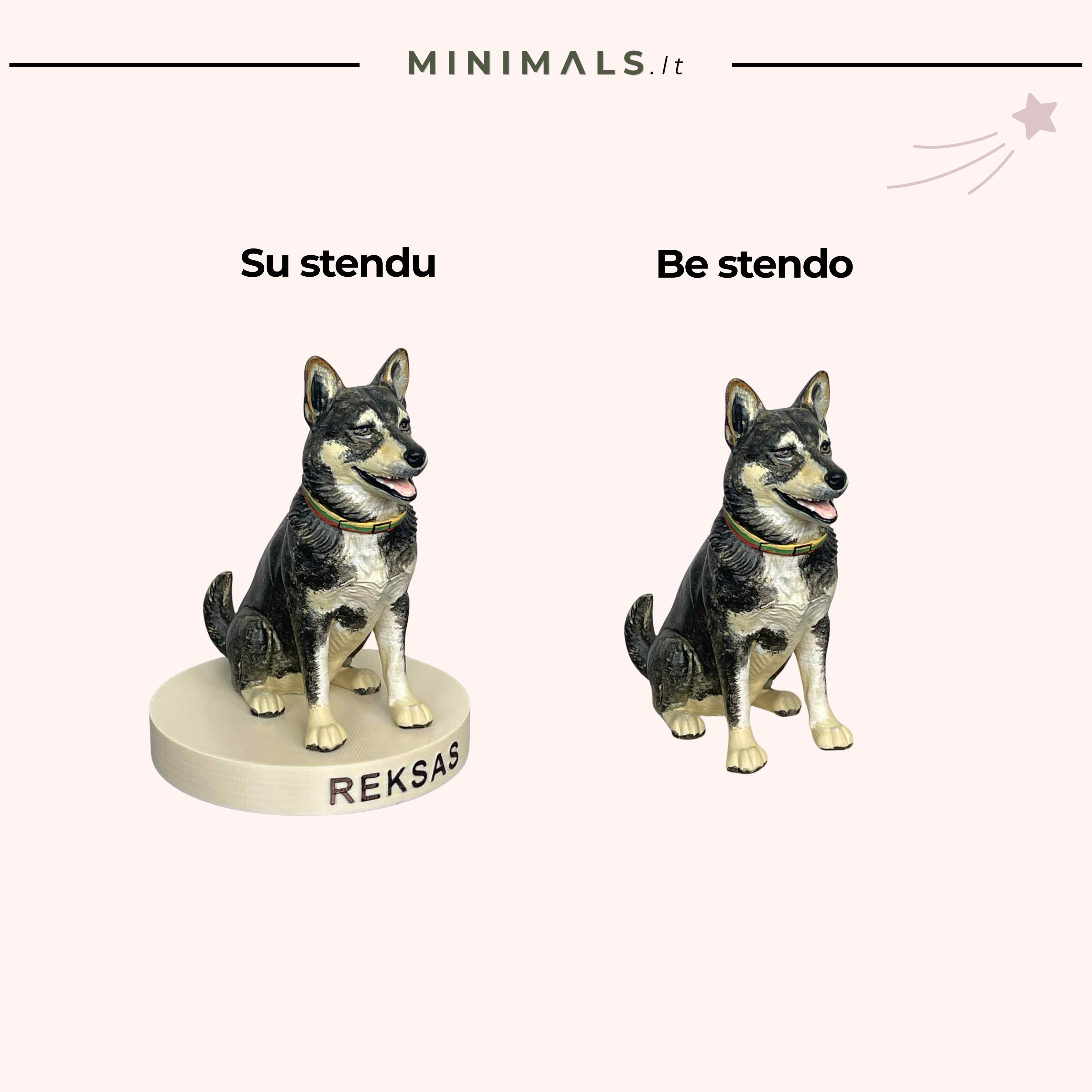 Tavo augintinio statulėlė