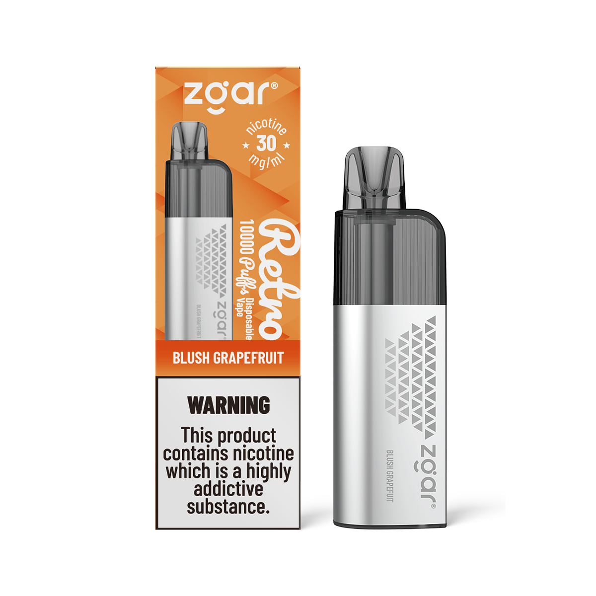 Zgar Retro Blush Grapefruit Disposable Vape