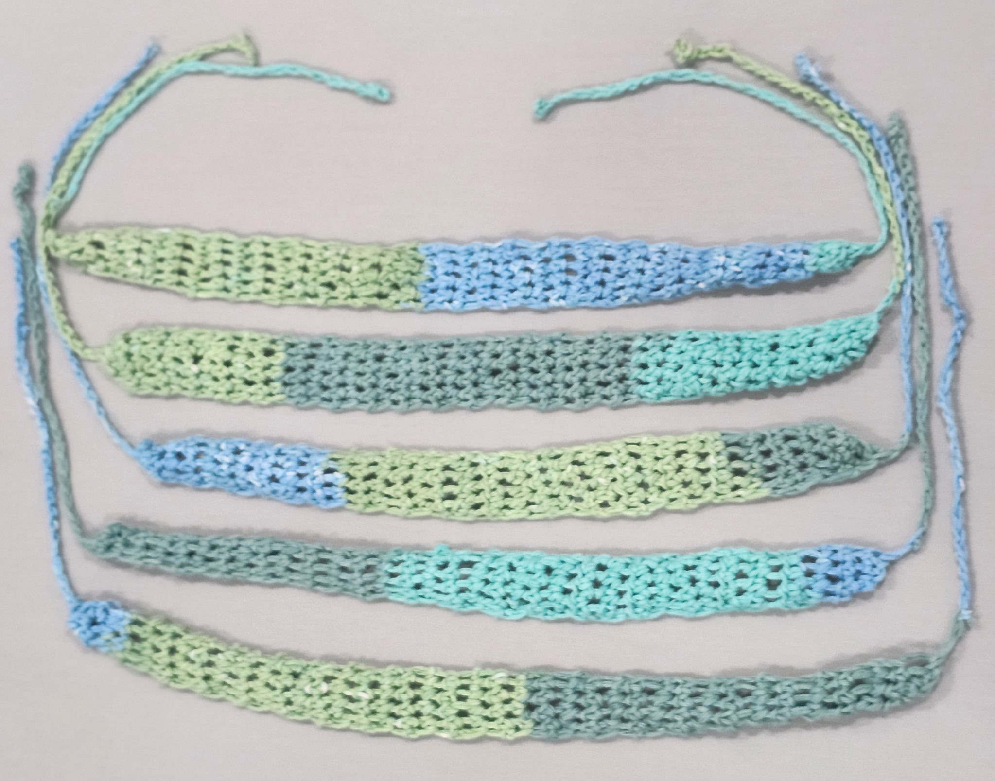 Blues and Greens Headband