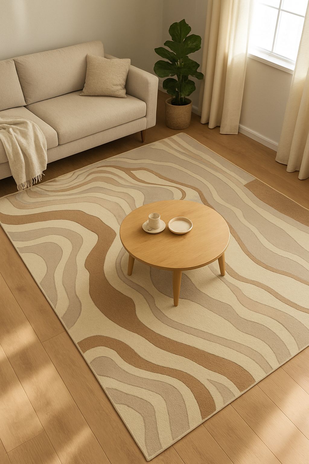 Modern Abstract Area Rug